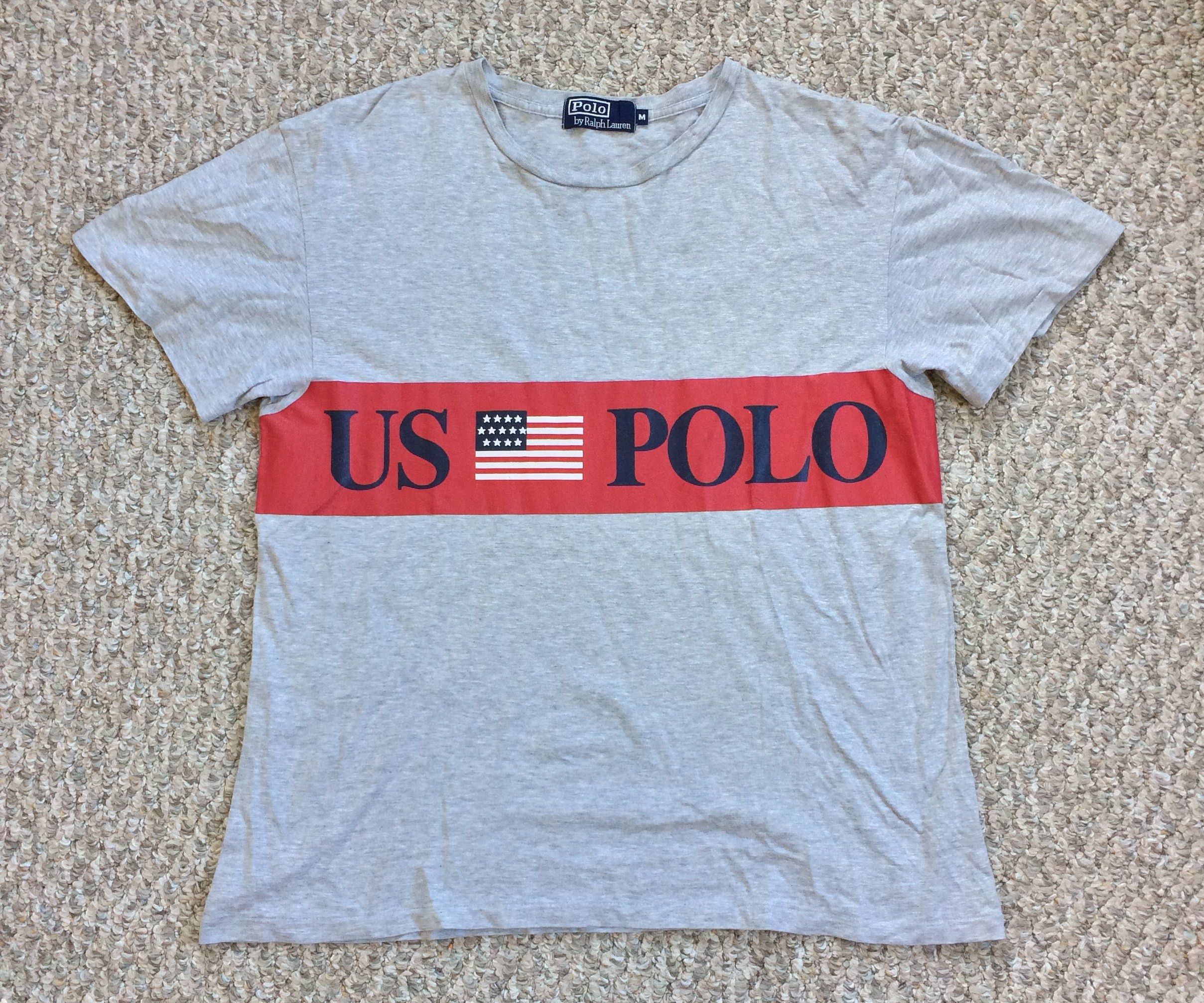 Polo Ralph Lauren Vintage US POLO Ralph Lauren T-Shirt Size US M / EU 48-50 / 2 - 1 Thumbnail