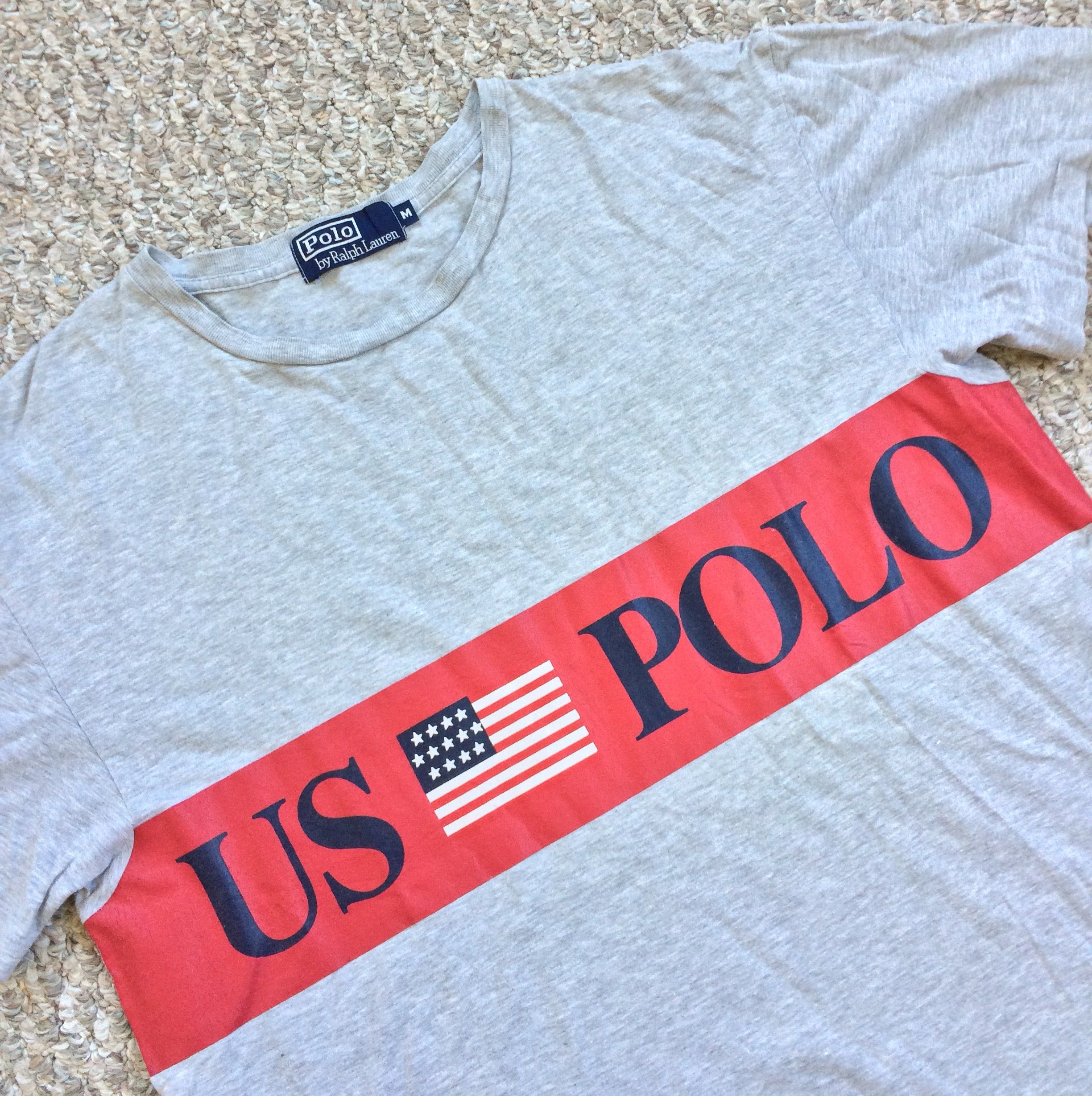 Polo Ralph Lauren Vintage US POLO Ralph Lauren T-Shirt Size US M / EU 48-50 / 2 - 2 Thumbnail