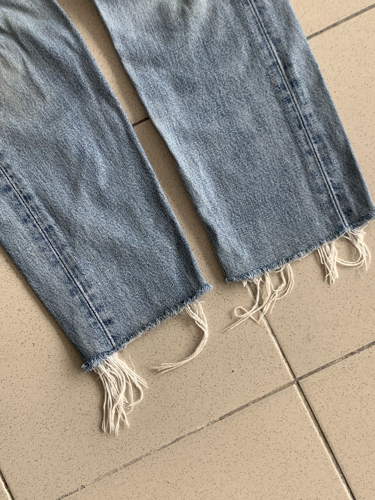 Levi's Vintage Levis 534 Made in France Distressed Denim Jeans Size US 27 - 4 Thumbnail