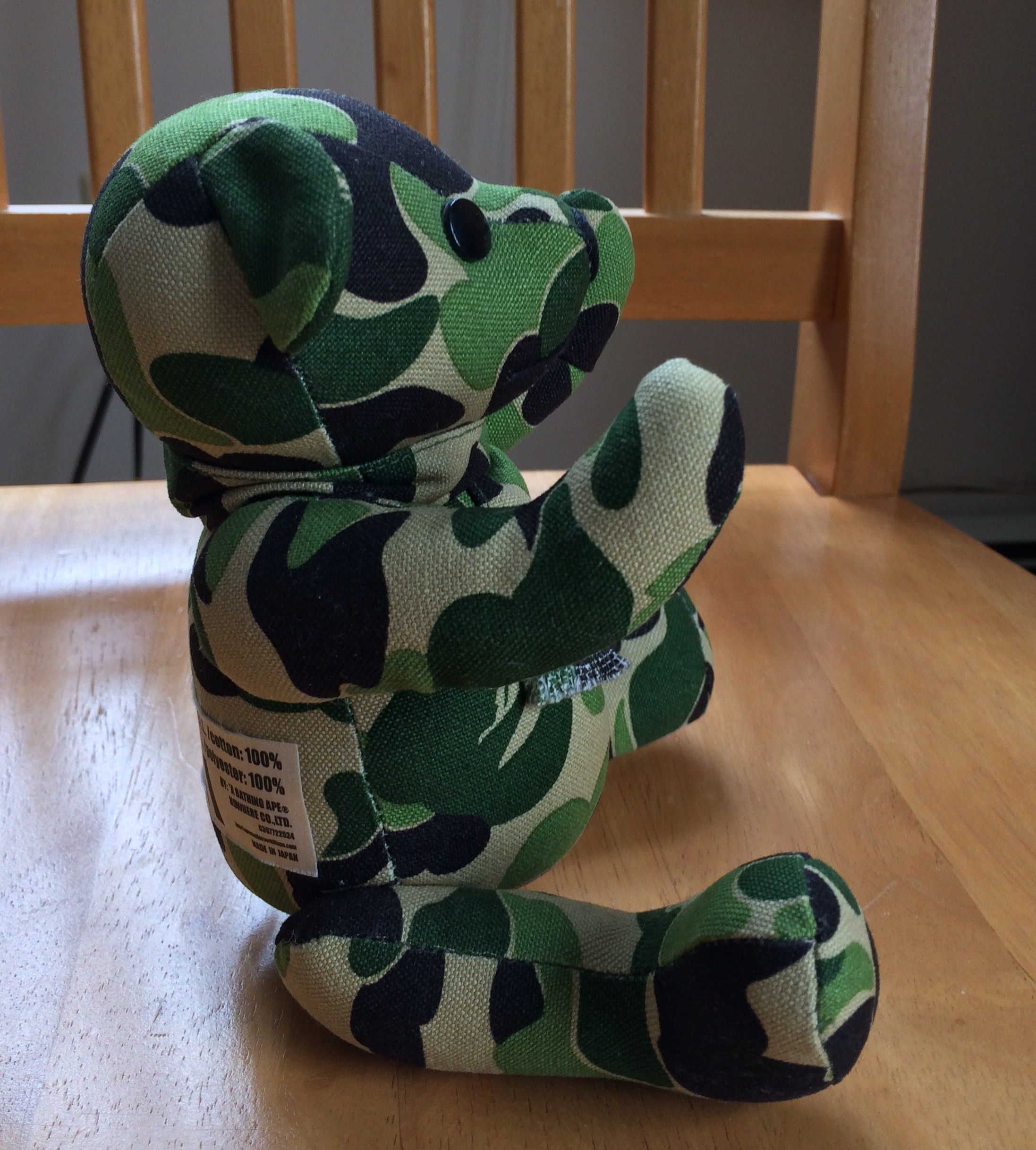 Bape OG 2003 Bape Camo Teddy Bear Size ONE SIZE - 3 Thumbnail