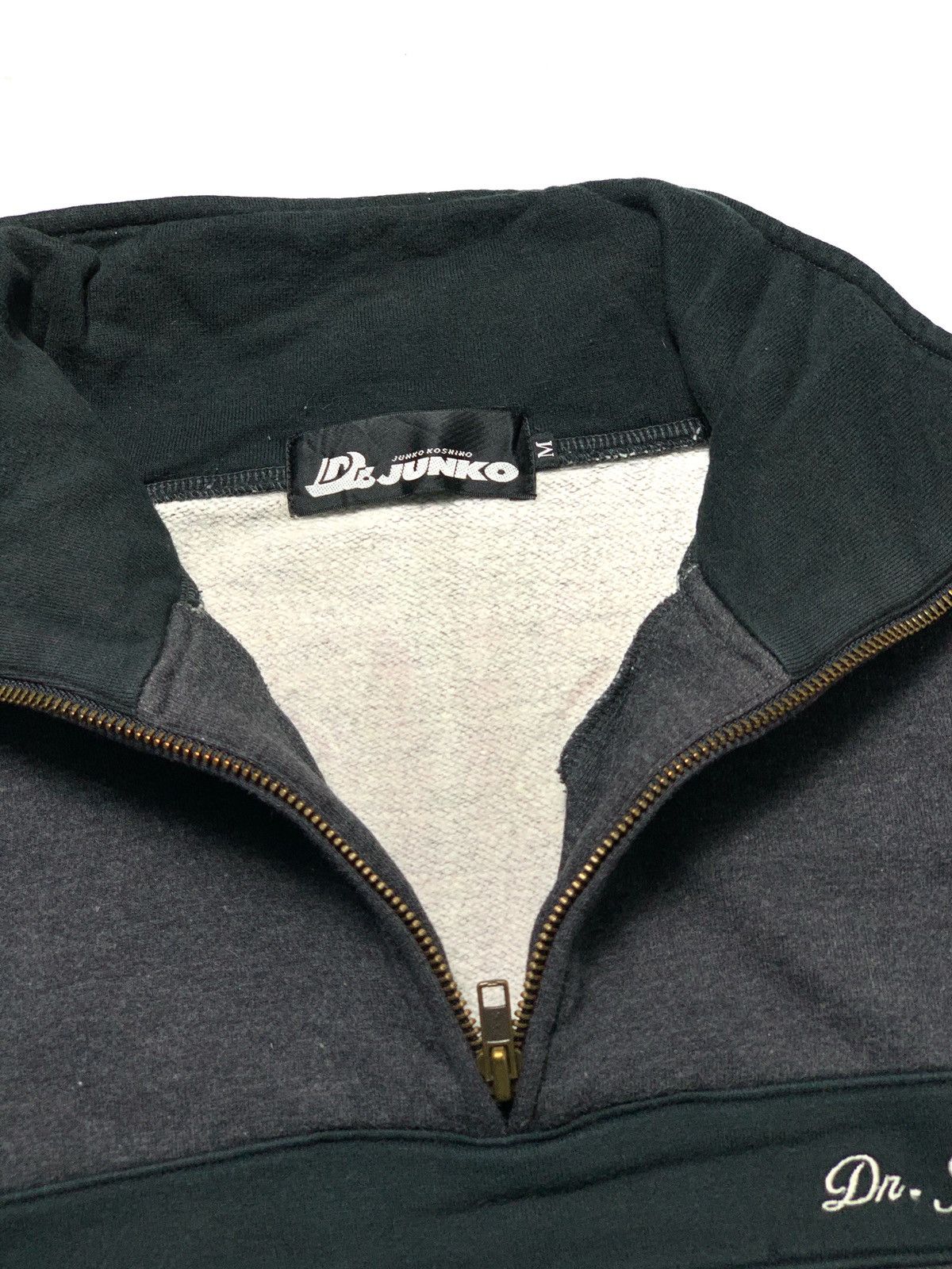 Hiroko Koshino Homme Dr.Junko Half Zipper Sweater Size US M / EU 48-50 / 2 - 3 Thumbnail
