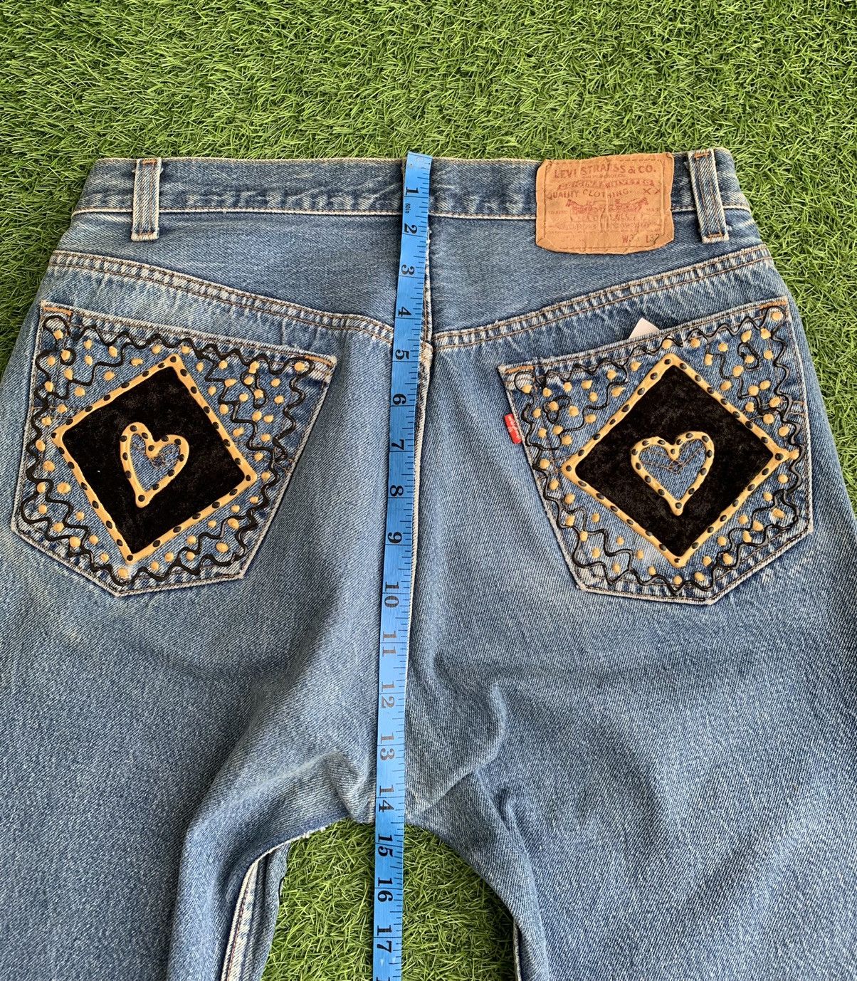 Levi's Vintage Clothing 🔥Rare Vintage Custom Levis 501xx Denim Jeans Size US 32 / EU 48 - 19 Thumbnail