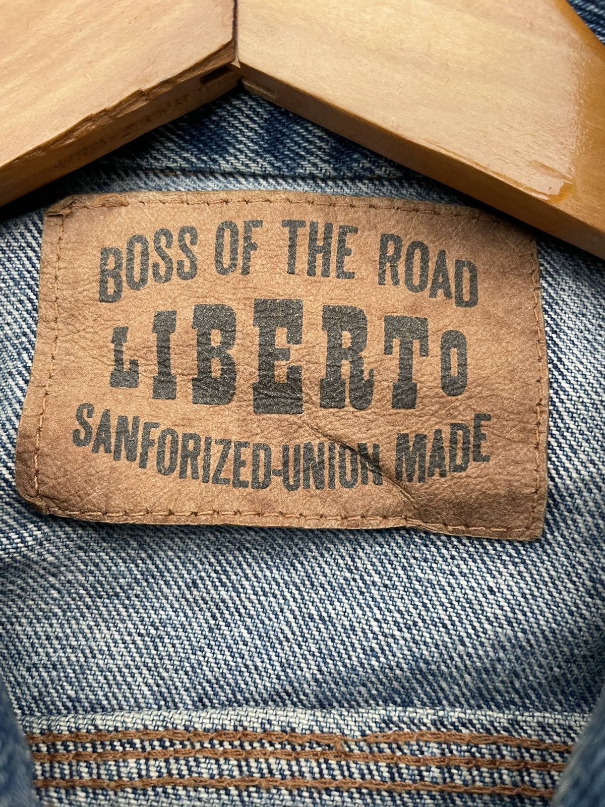 Vintage Vintage Boss Of The Road Liberto Denim Jacket Size US XL / EU 56 / 4 - 15 Thumbnail