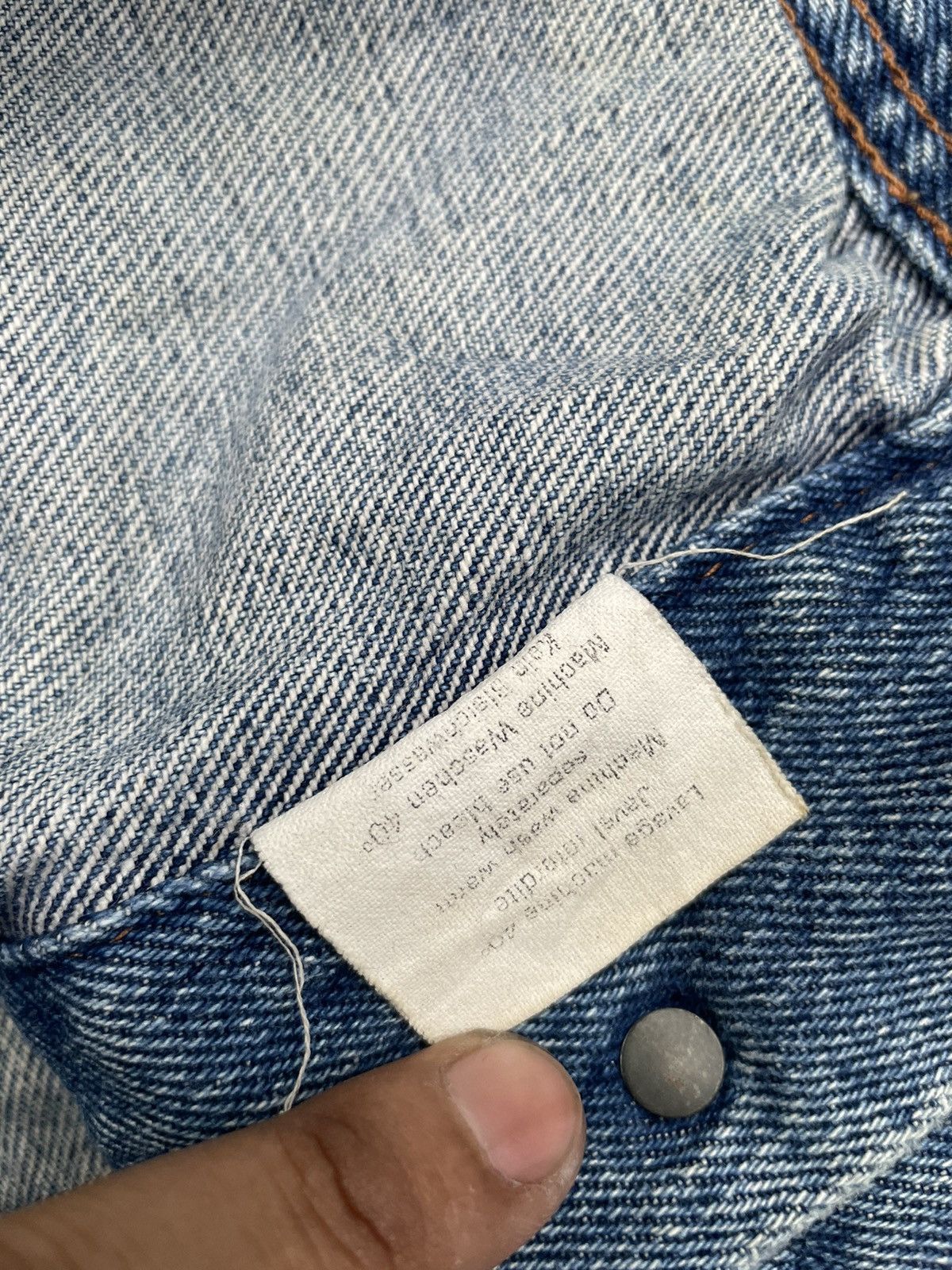Vintage Vintage Boss Of The Road Liberto Denim Jacket Size US XL / EU 56 / 4 - 11 Thumbnail