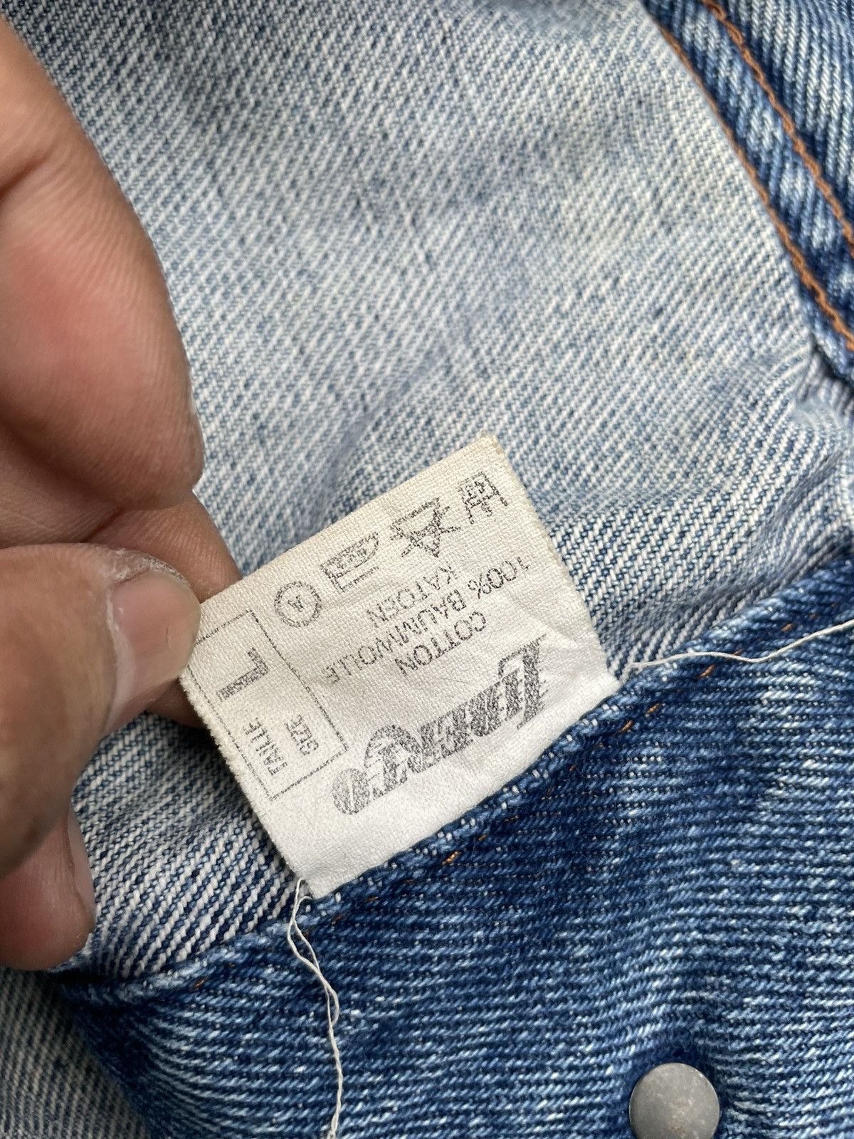 Vintage Vintage Boss Of The Road Liberto Denim Jacket Size US XL / EU 56 / 4 - 12 Thumbnail