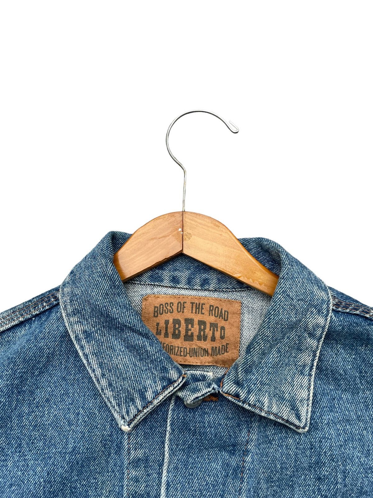 Vintage Vintage Boss Of The Road Liberto Denim Jacket Size US XL / EU 56 / 4 - 6 Thumbnail