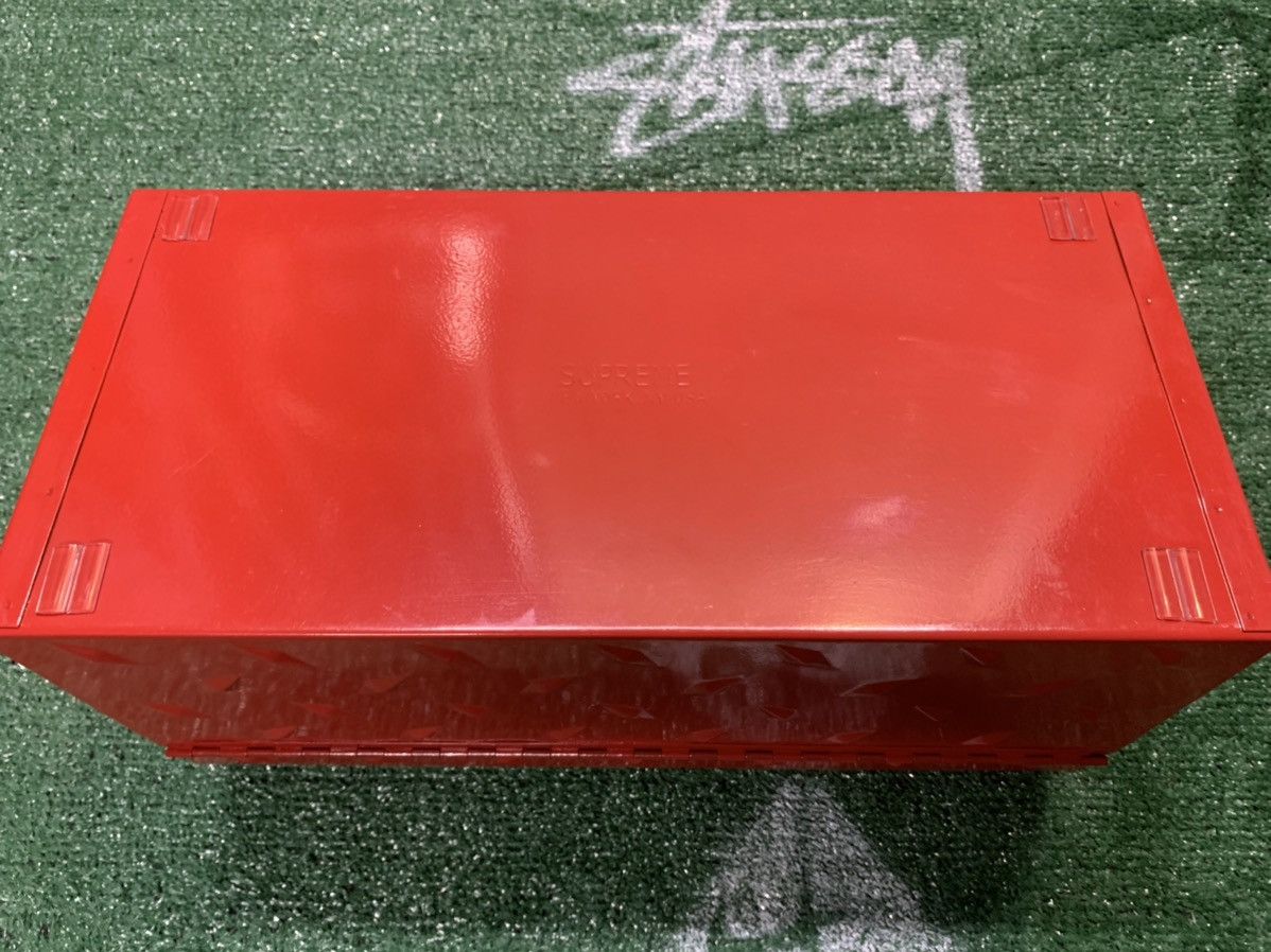 家具・インテリア 18AW Supreme Diamond Plate Tool Box Red Supreme