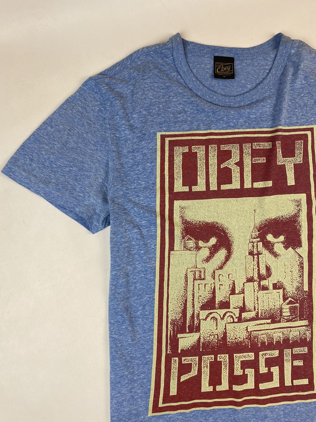 Other Vintage 00s Obey Big Logo Made in USA Tee Size US M / EU 48-50 / 2 - 4 Thumbnail