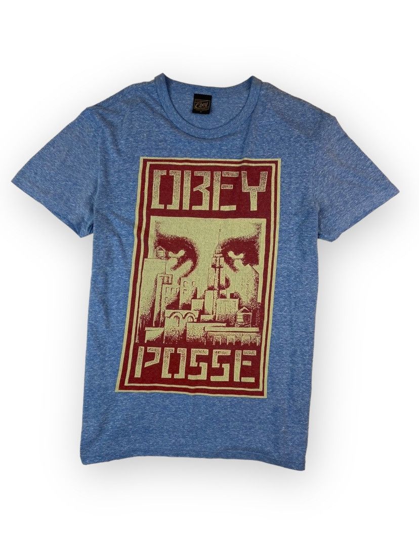 Other Vintage 00s Obey Big Logo Made in USA Tee Size US M / EU 48-50 / 2 - 2 Thumbnail