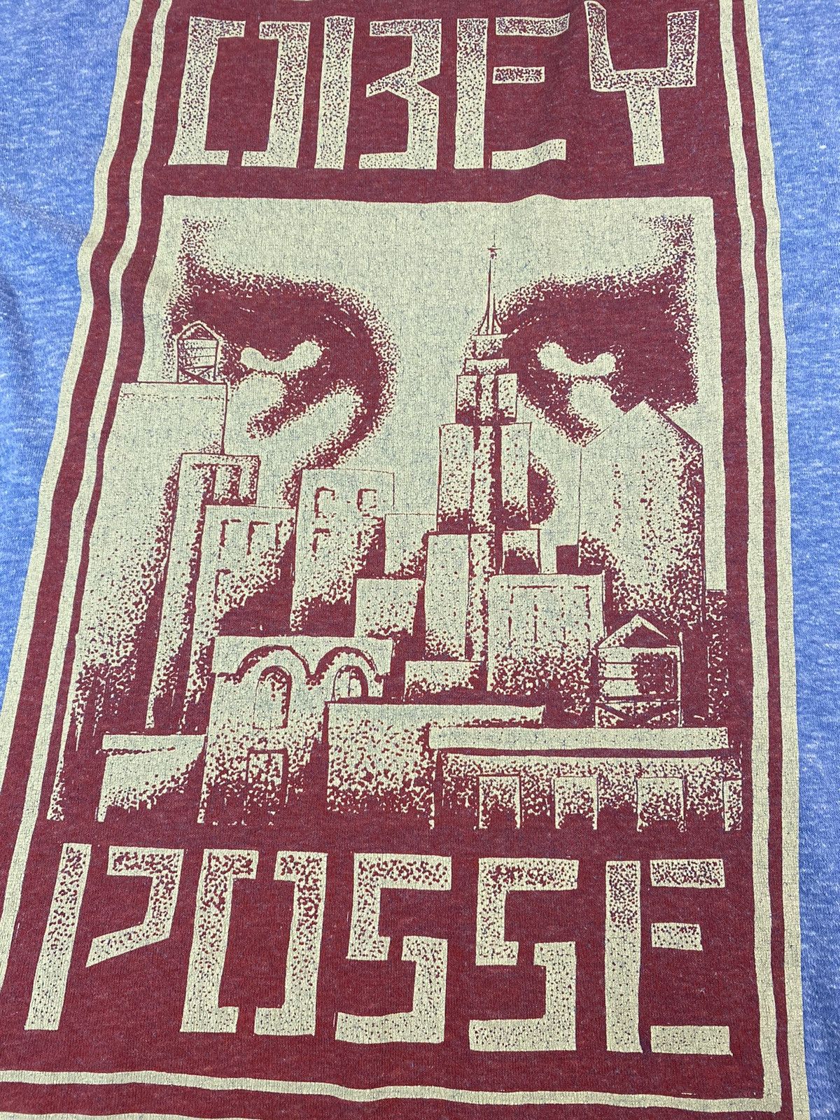Other Vintage 00s Obey Big Logo Made in USA Tee Size US M / EU 48-50 / 2 - 7 Thumbnail