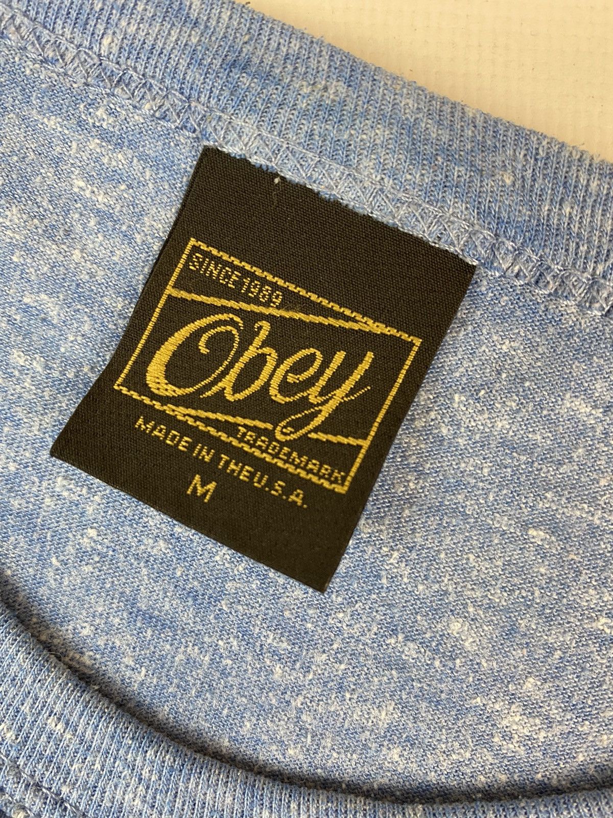 Other Vintage 00s Obey Big Logo Made in USA Tee Size US M / EU 48-50 / 2 - 8 Thumbnail