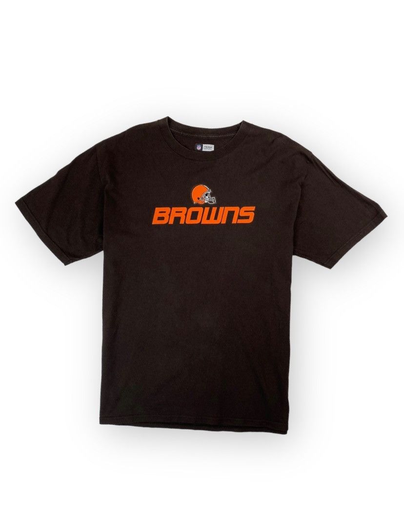 NFL × Vintage Vintage NFL Faded Cleveland Browns Football T-Shirt Size L Size US L / EU 52-54 / 3 - 2 Thumbnail