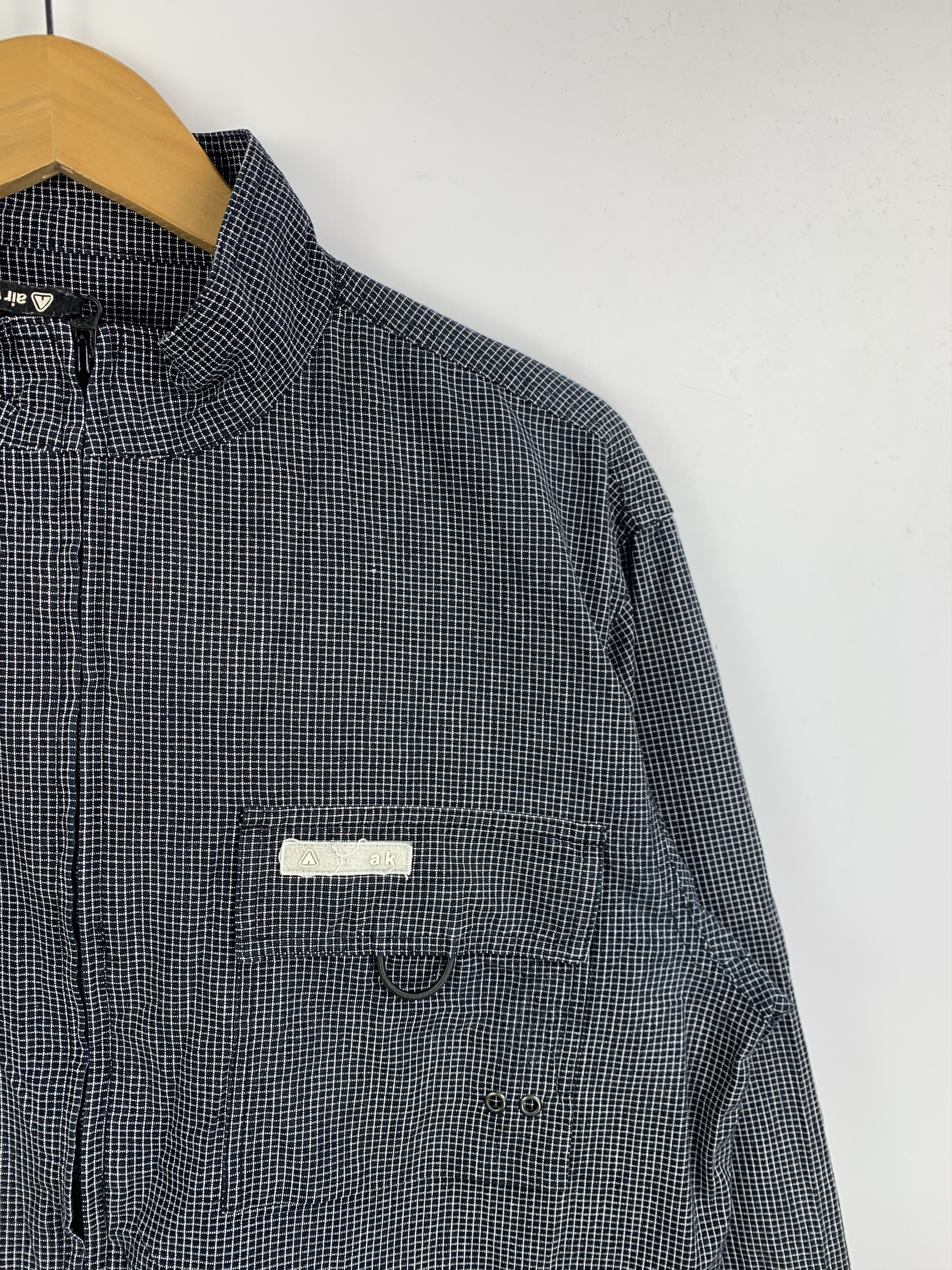 Airwalk Vintage AIRWALK Checkered Zip Up Light Jacket Size US L / EU 52-54 / 3 - 4 Thumbnail