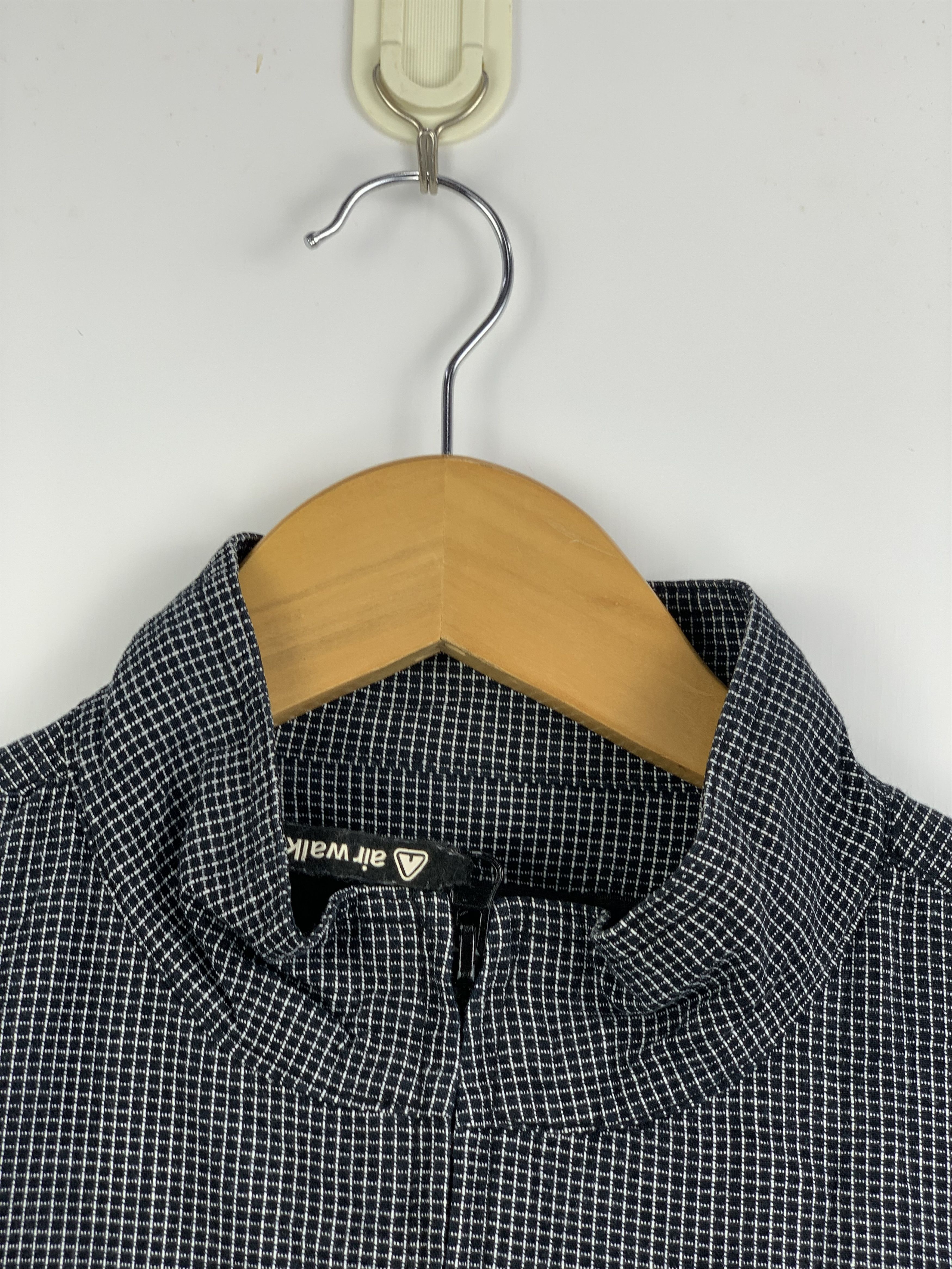 Airwalk Vintage AIRWALK Checkered Zip Up Light Jacket Size US L / EU 52-54 / 3 - 3 Thumbnail