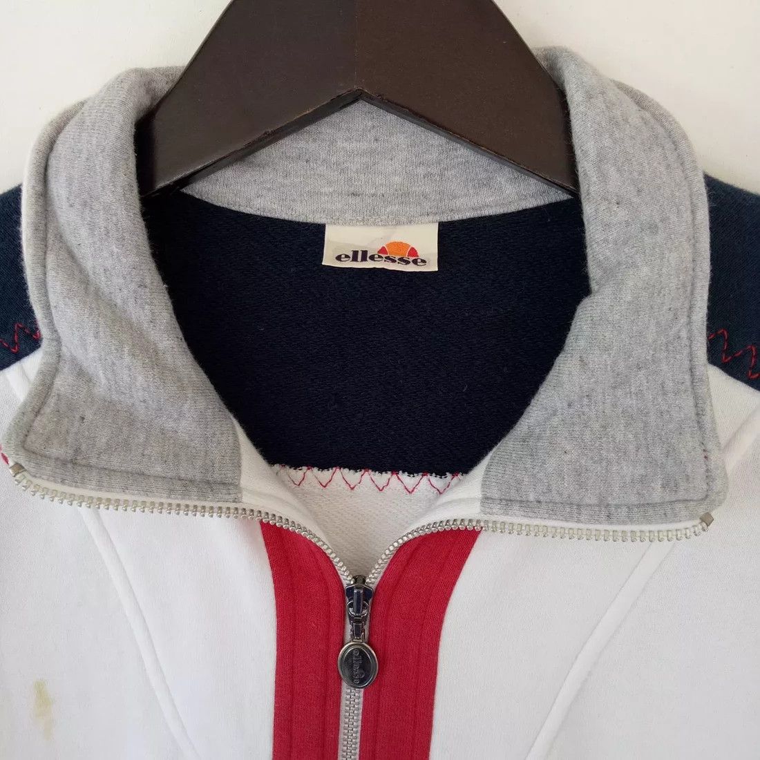 Ellesse × Vintage VINTAGE ELLESSE Sweater Lo Stile Sportivo streetwear jacket Size US M / EU 48-50 / 2 - 3 Thumbnail
