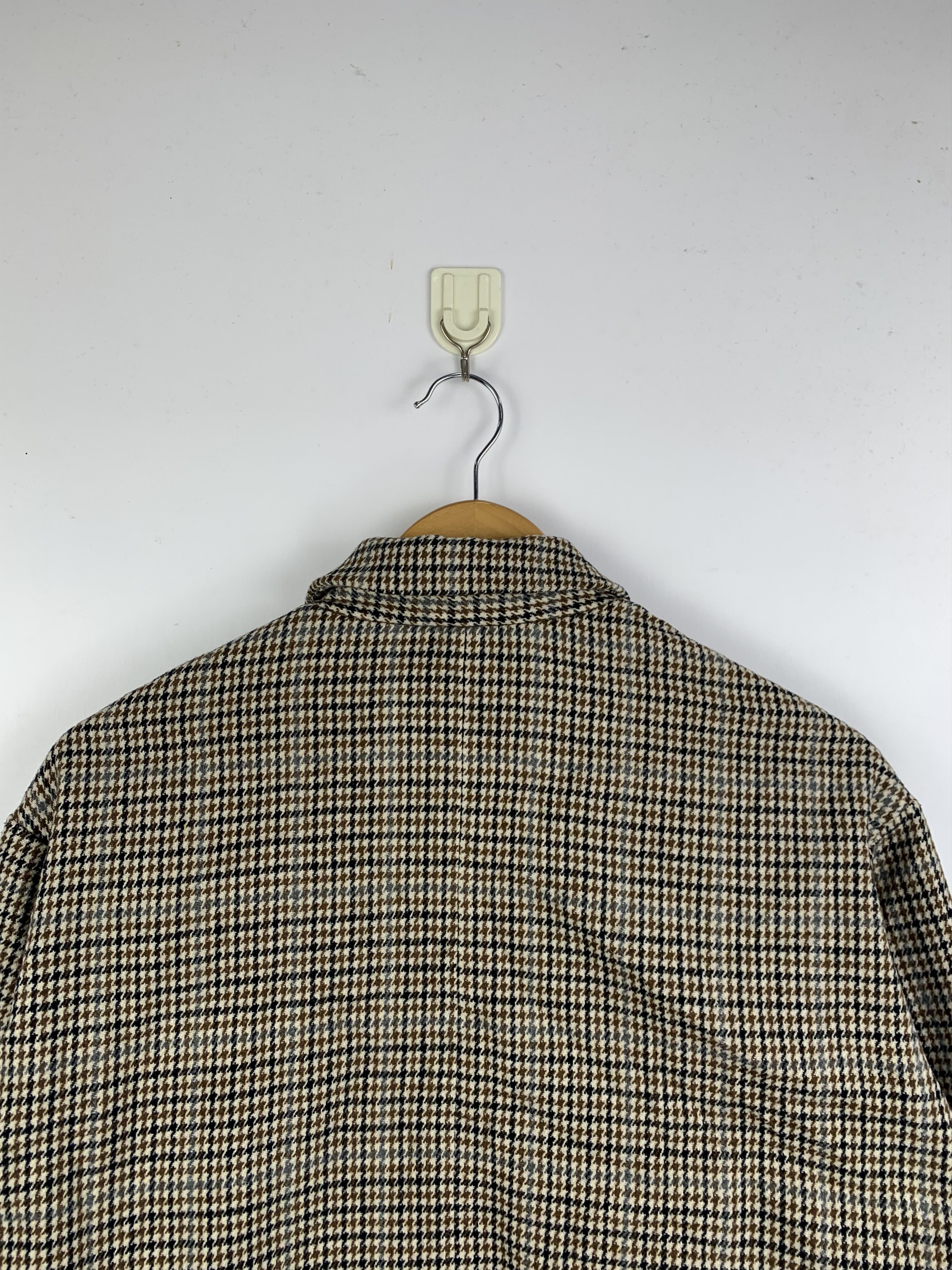 Vintage Vintage Freedom Freak Checkered Zip Up Down Jacket Size US M / EU 48-50 / 2 - 5 Thumbnail