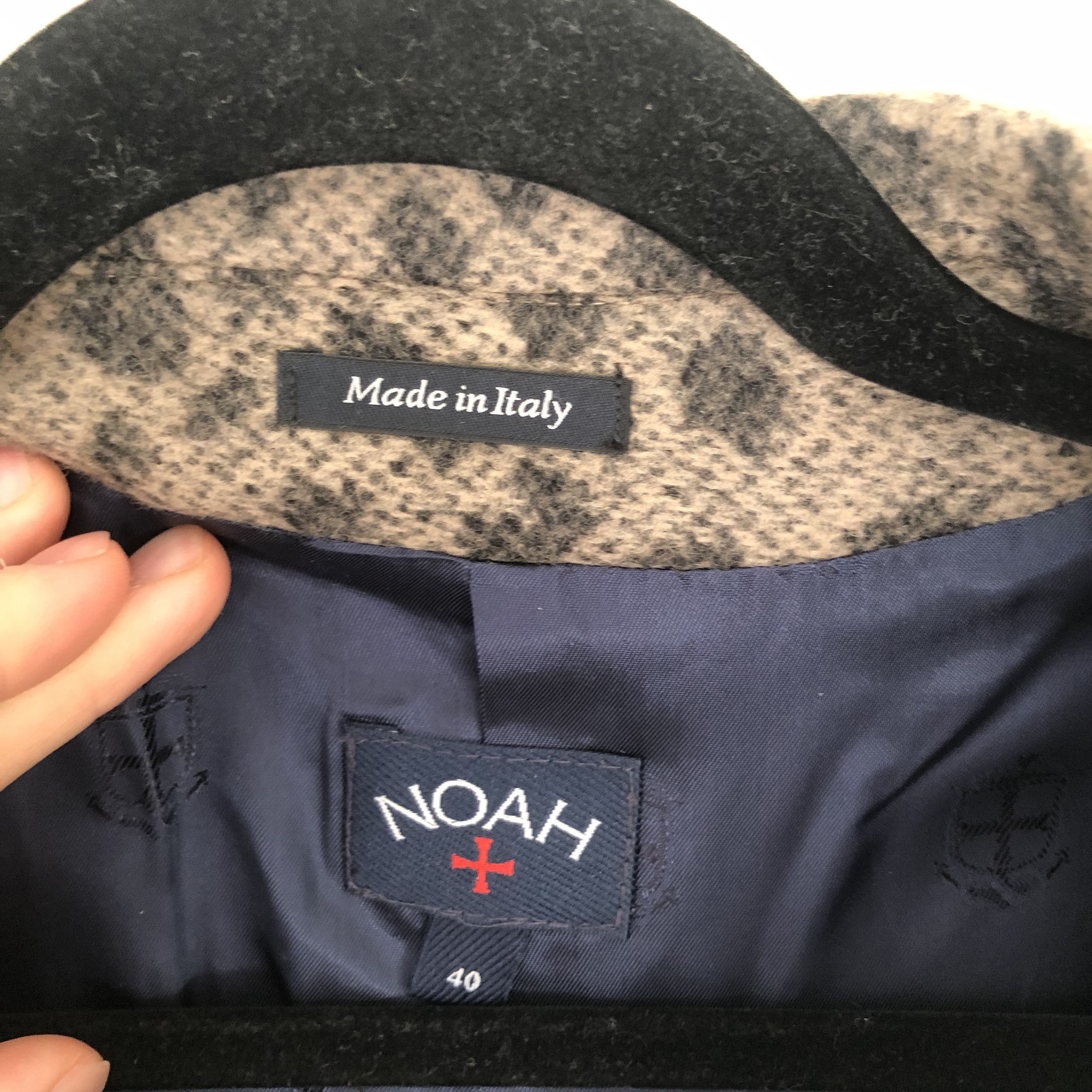 Noah Noah Double-Face Lambswool Cheetah Overcoat Size US M / EU 48-50 / 2 - 2 Thumbnail