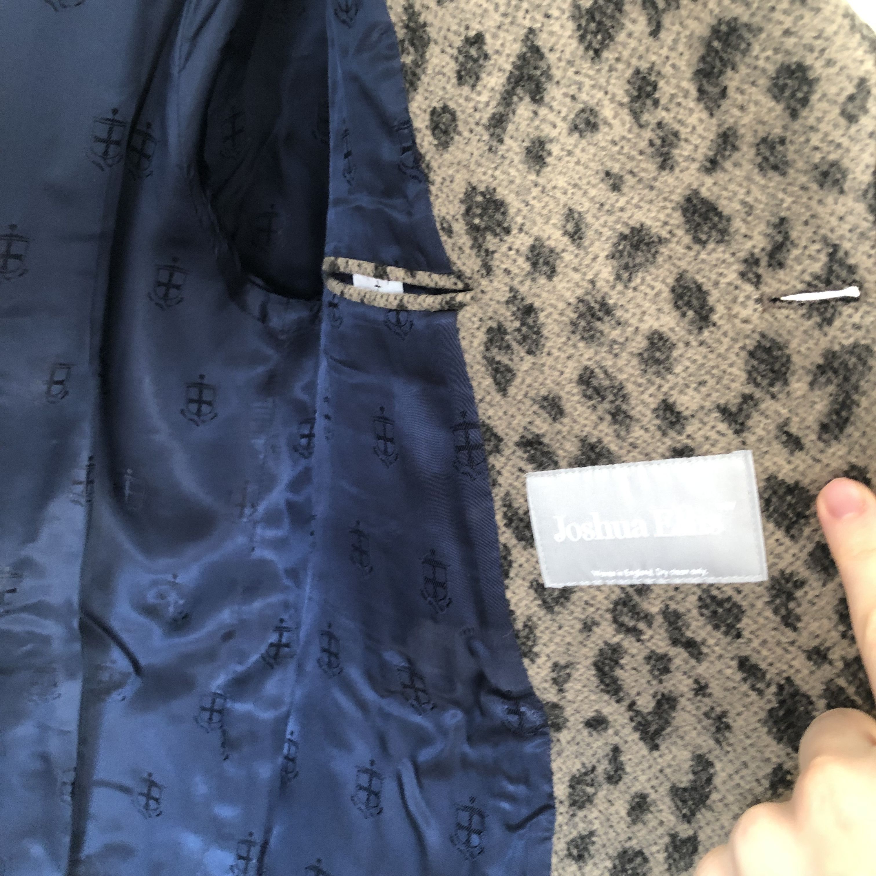 Noah Noah Double-Face Lambswool Cheetah Overcoat Size US M / EU 48-50 / 2 - 4 Thumbnail