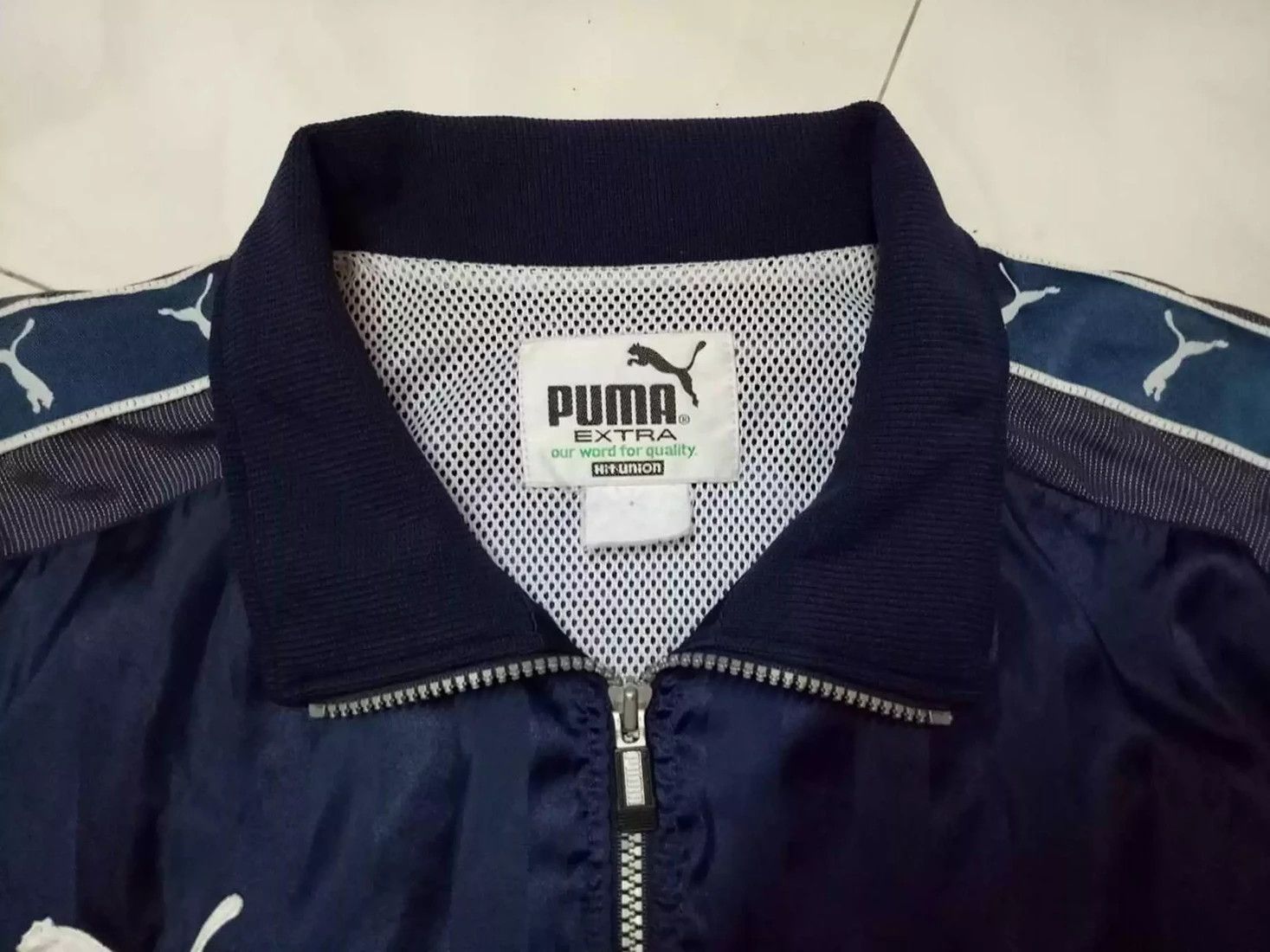Puma 💥VINTAGE PUMA JACKET Sport hip hop Rap Men's Rare sweater Size US L / EU 52-54 / 3 - 3 Thumbnail