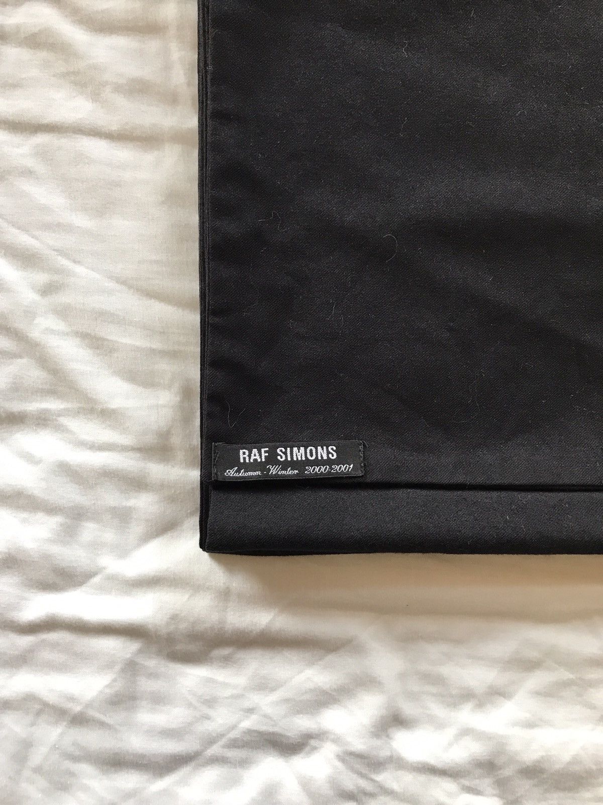 Raf Simons A/W 2000 Wool Scarf Size ONE SIZE - 2 Thumbnail