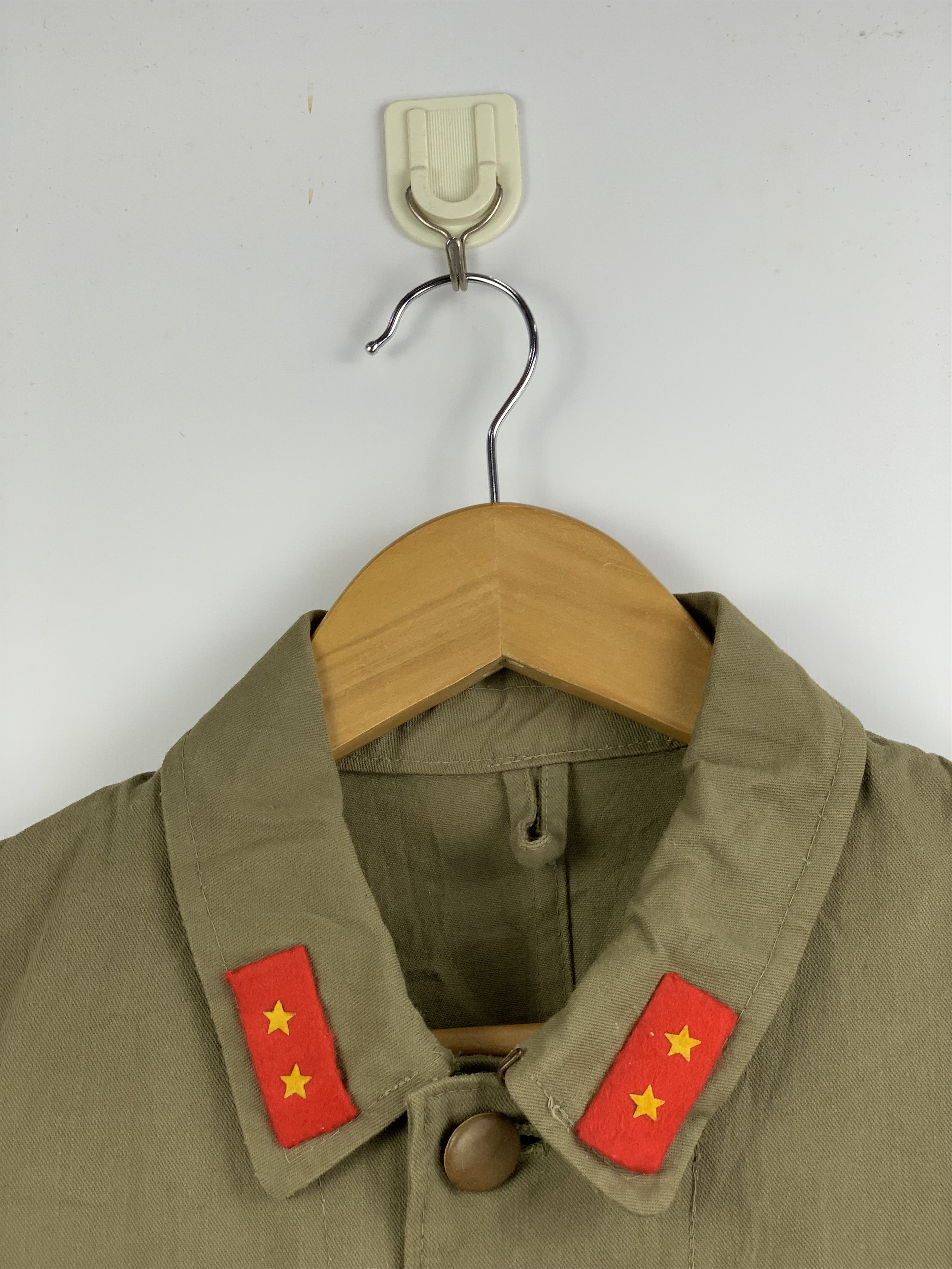 Japanese Brand Vintage JAPANESE ARMY Button Up Collar Jacket Size US M / EU 48-50 / 2 - 2 Thumbnail