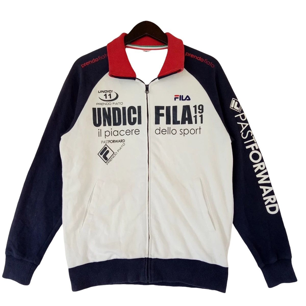 Fila FILA Undici prendo fiato sweater casual hip hop rap jacket Size US L / EU 52-54 / 3 - 1 Thumbnail