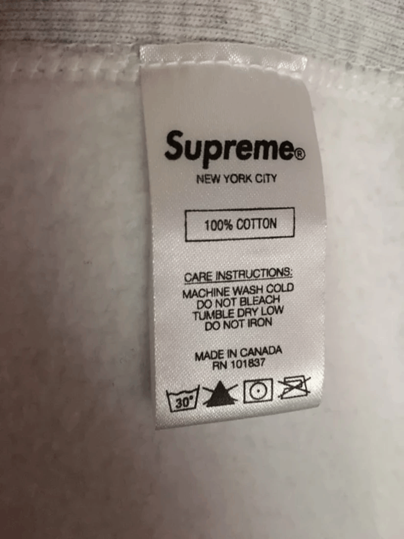 Supreme Supreme Boxlogo Crewneck Grey F/W 18 Size US L / EU 52-54 / 3 - 4 Thumbnail