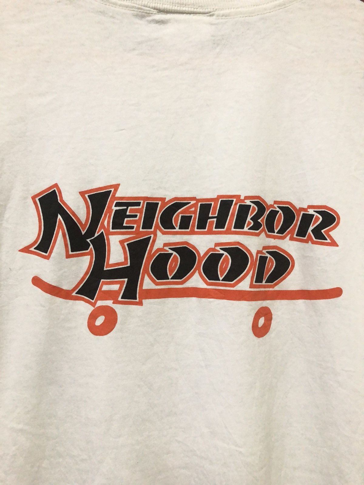Neighborhood × Vintage Vintage Neighborhood Skate NH Big Logo Nice Print T Shirt Size US L / EU 52-54 / 3 - 8 Thumbnail