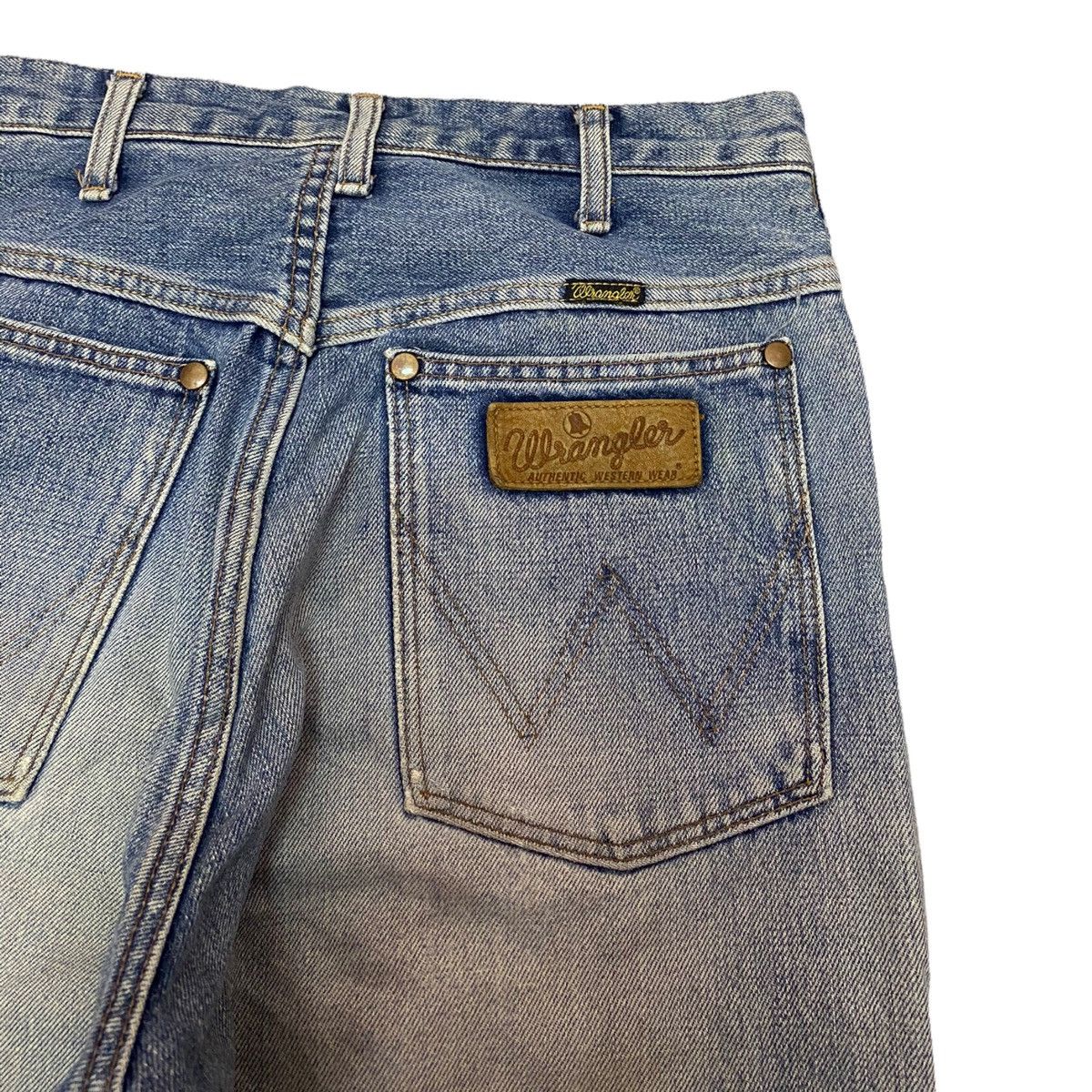 20471120 × Hysteric Glamour × If Six Was Nine RARE🔥VINTAGE WRANGLER 80s DISTRESSED DENIM JEANS Size US 28 / EU 44 - 10 Thumbnail