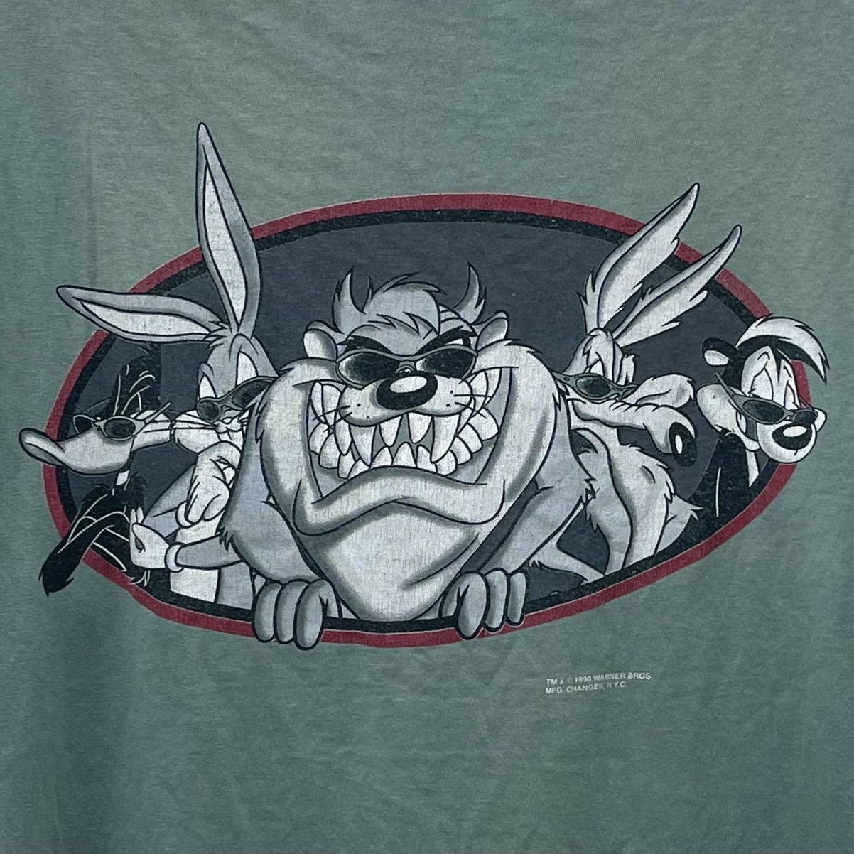 Cartoon Network Vintage 90s Tazmania T-Shirt Size US L / EU 52-54 / 3 - 2 Thumbnail