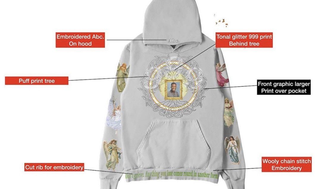 999 Club S Advisory Board Crystals Juice Wrld Hoodie 999 Club Gray Size US S / EU 44-46 / 1 - 4 Thumbnail
