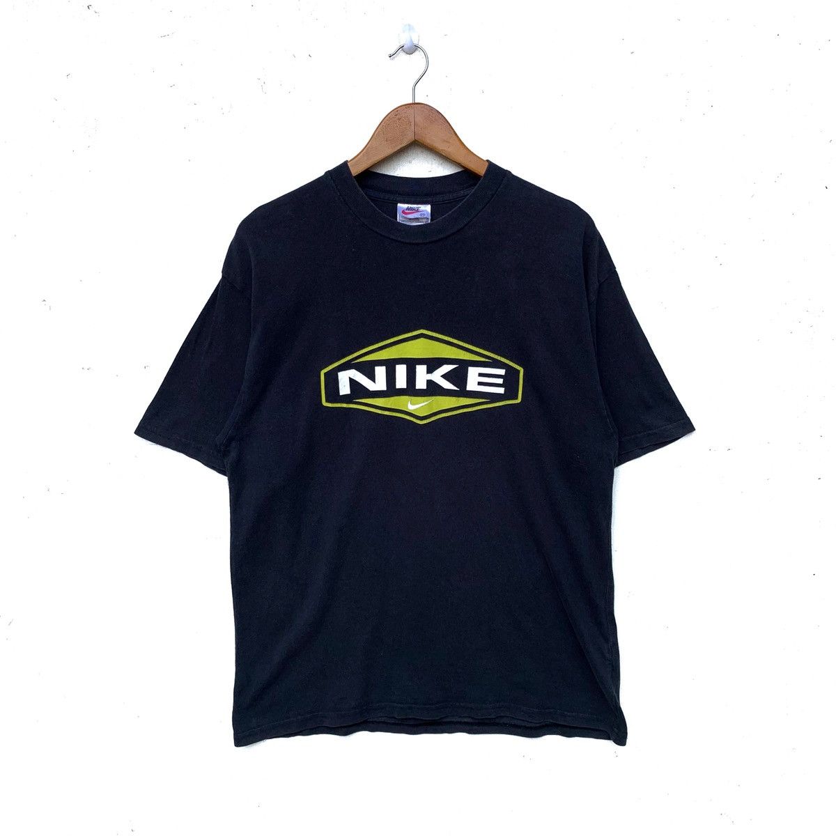 Vintage 90s Nike Swoosh Tshirt Mirror Print *SIZE FIT M-L*