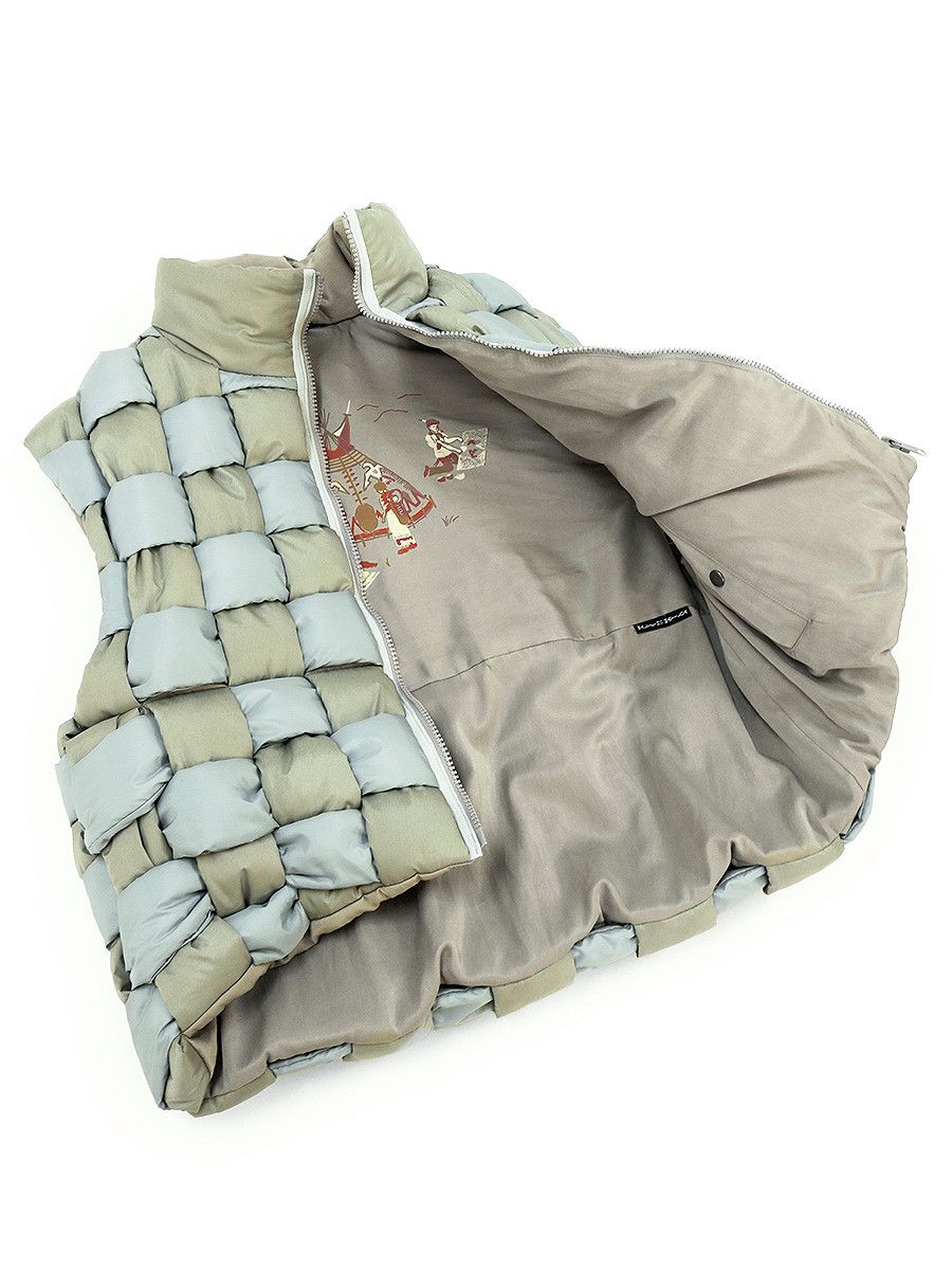Kapital Kapital Woven Nylon KEEL Down Vest Size US S / EU 44-46 / 1 - 5 Thumbnail