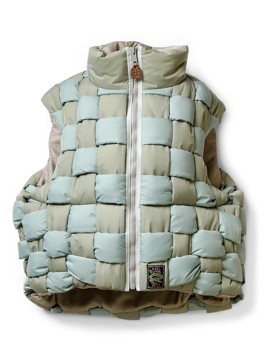 Kapital Kapital Woven Nylon KEEL Down Vest Size US S / EU 44-46 / 1 - 1 Thumbnail