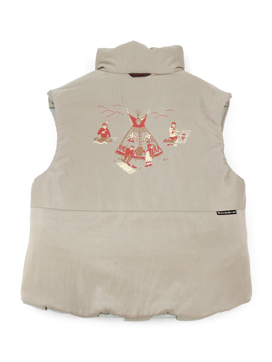 Kapital Kapital Woven Nylon KEEL Down Vest Size US S / EU 44-46 / 1 - 4 Thumbnail