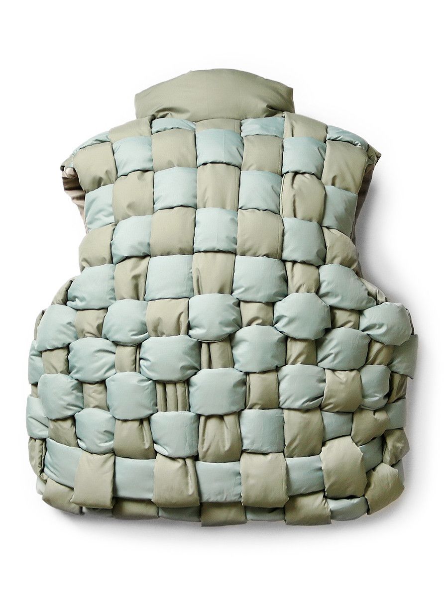 Kapital Kapital Woven Nylon KEEL Down Vest Size US S / EU 44-46 / 1 - 2 Thumbnail