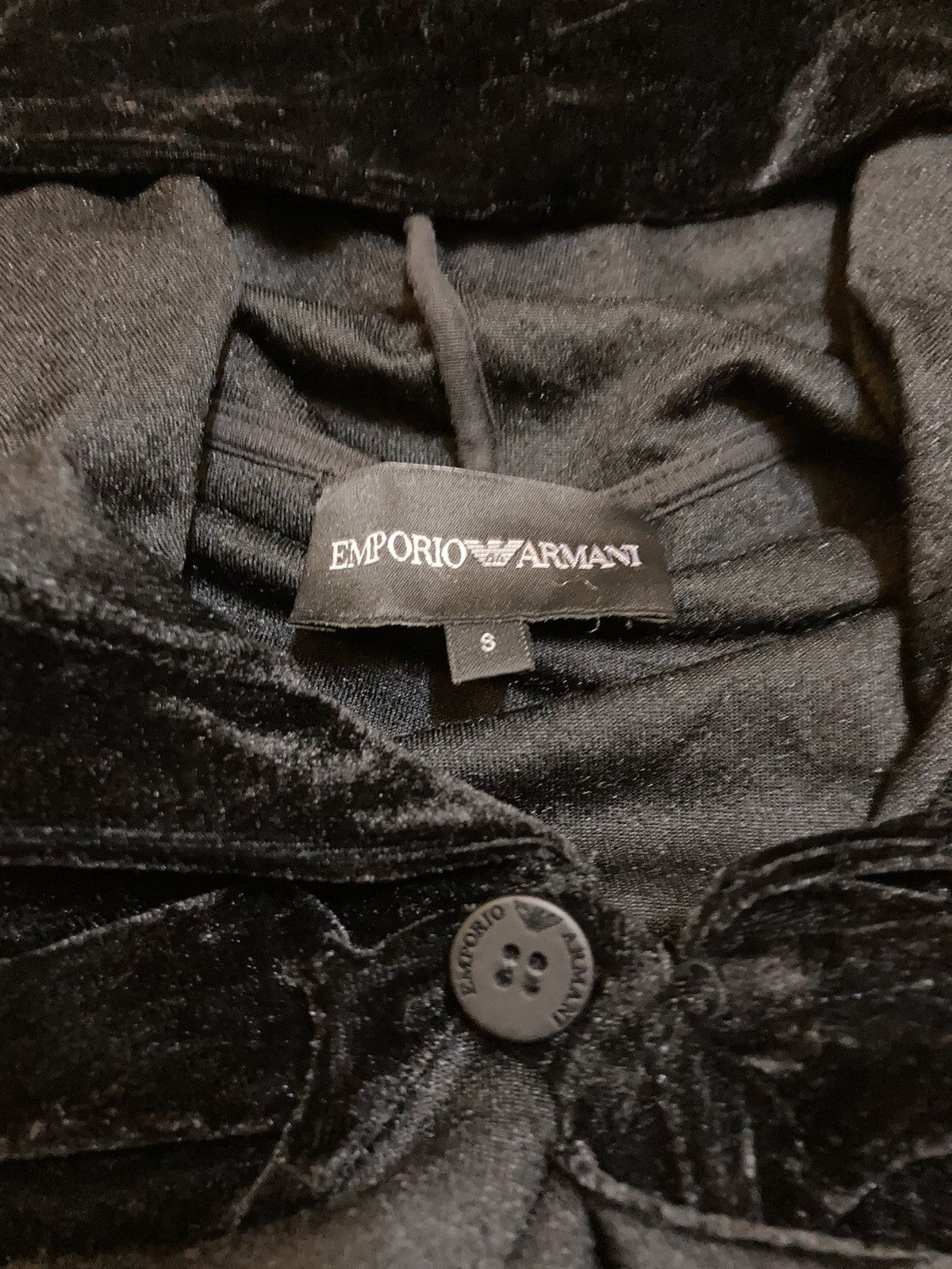 Emporio Armani EMPERIO ARMANI VELVET CAPES Size US S / EU 44-46 / 1 - 5 Thumbnail