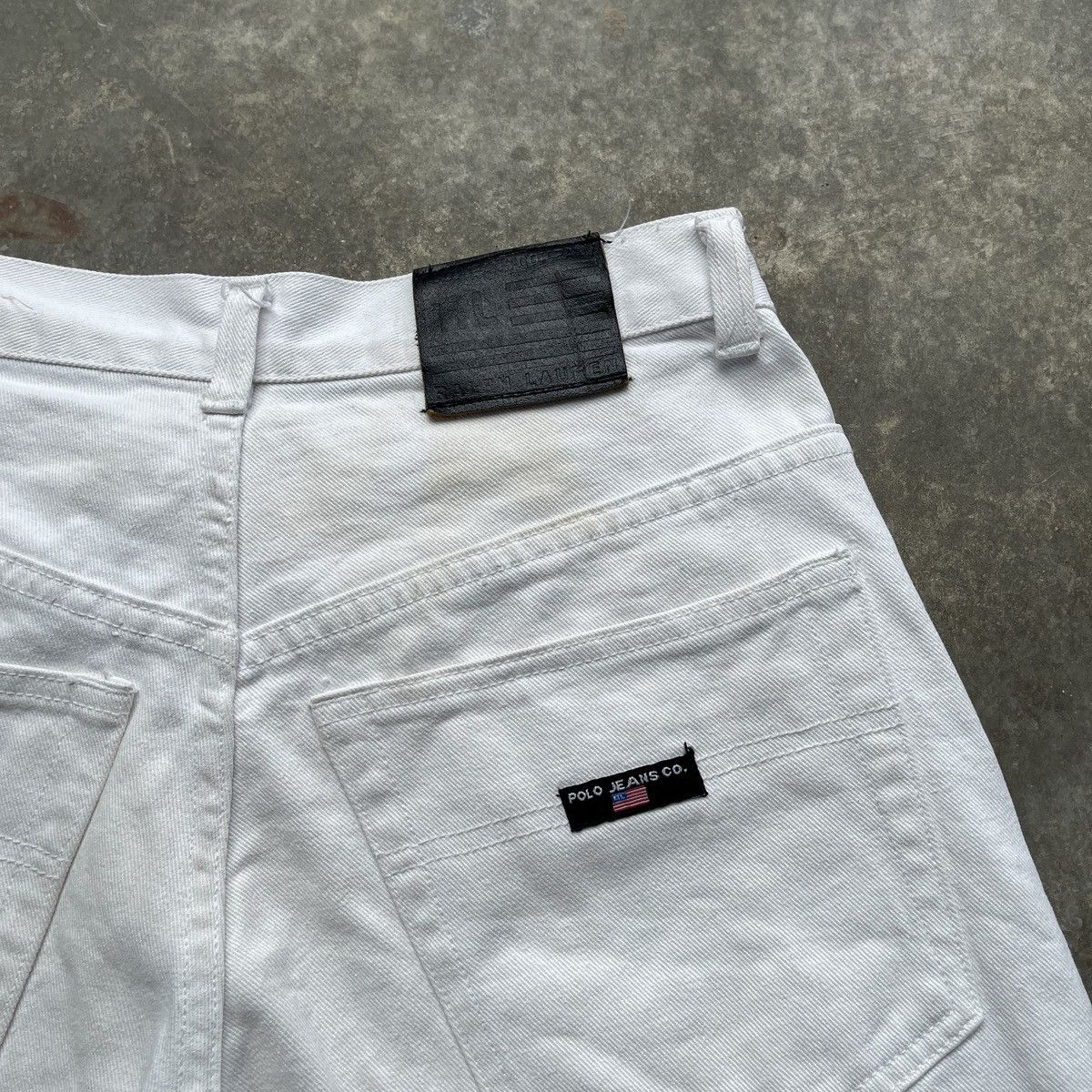 Polo Ralph Lauren × Vintage Vintage Polo Jeans Ralph Lauren baggy shorts jorts Size US 30 / EU 46 - 2 Thumbnail