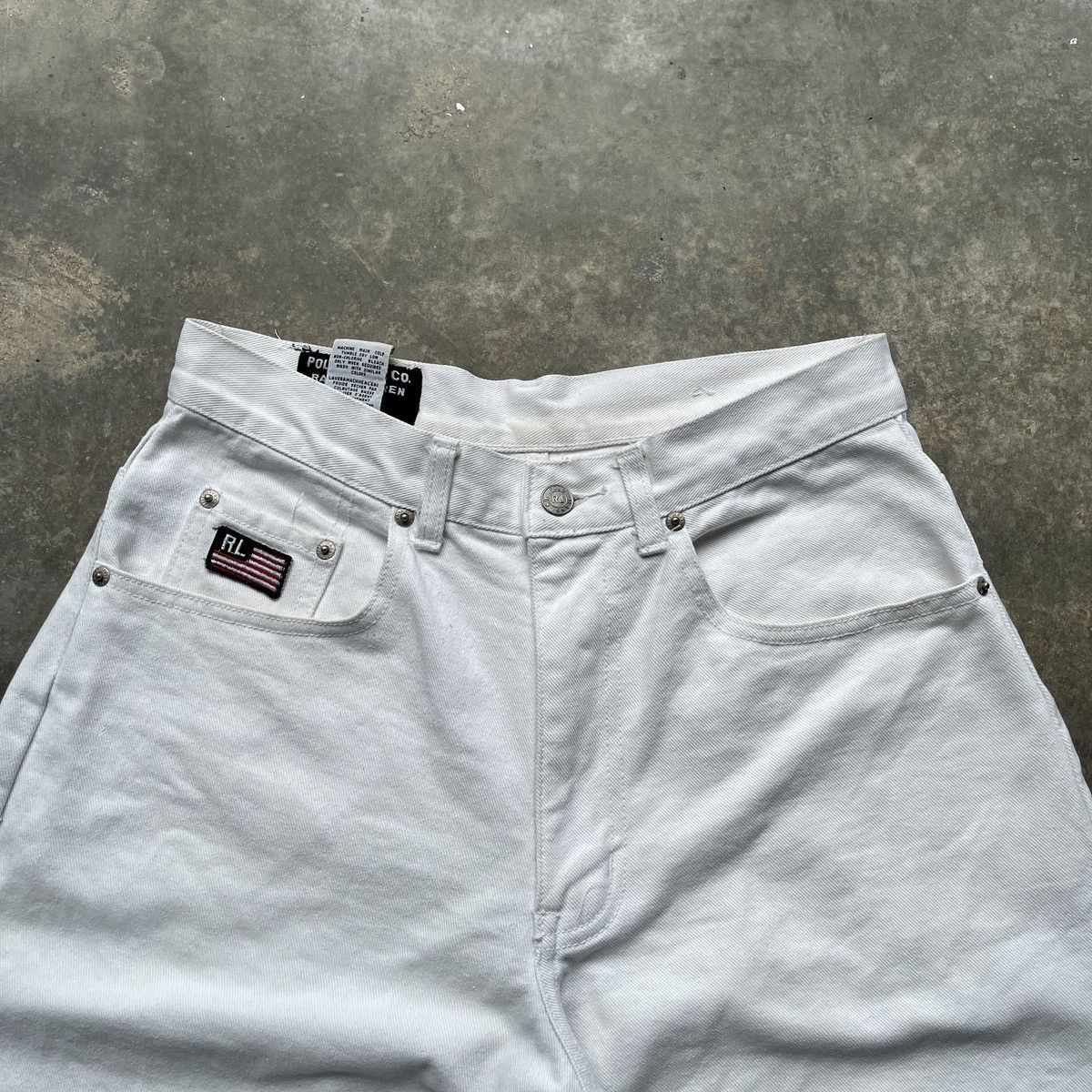 Polo Ralph Lauren × Vintage Vintage Polo Jeans Ralph Lauren baggy shorts jorts Size US 30 / EU 46 - 5 Thumbnail