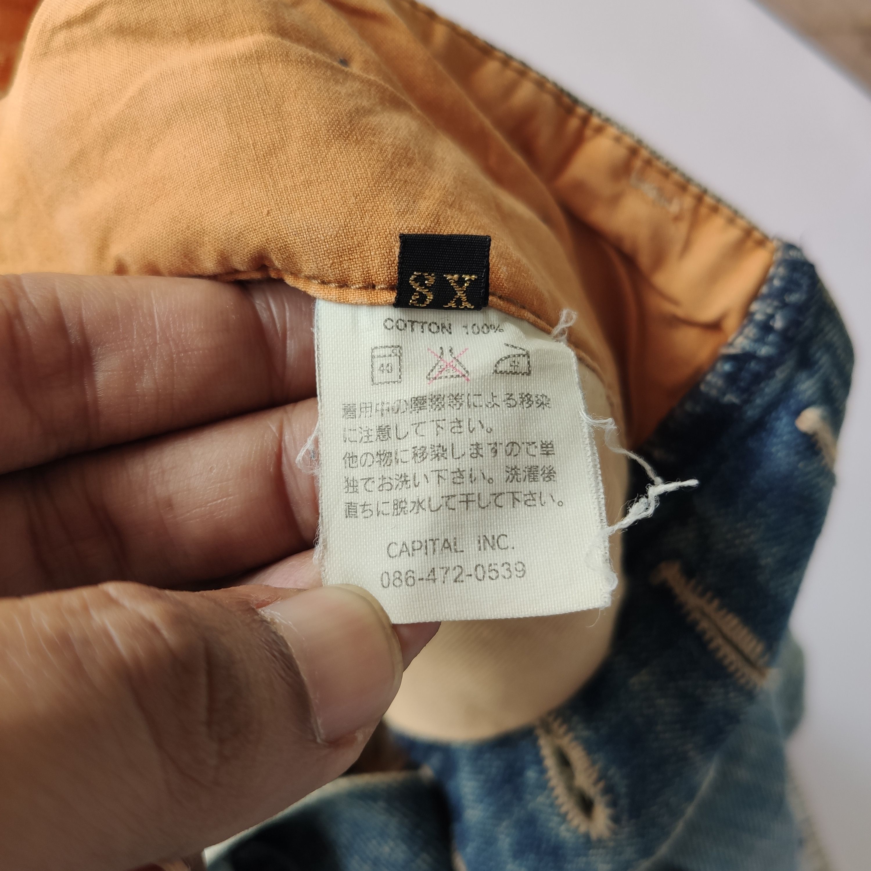 Japanese Brand × Kapital KAPITAL 3Q DENIM MADE IN JAPAN SIZE XS Size US 27 - 13 Thumbnail