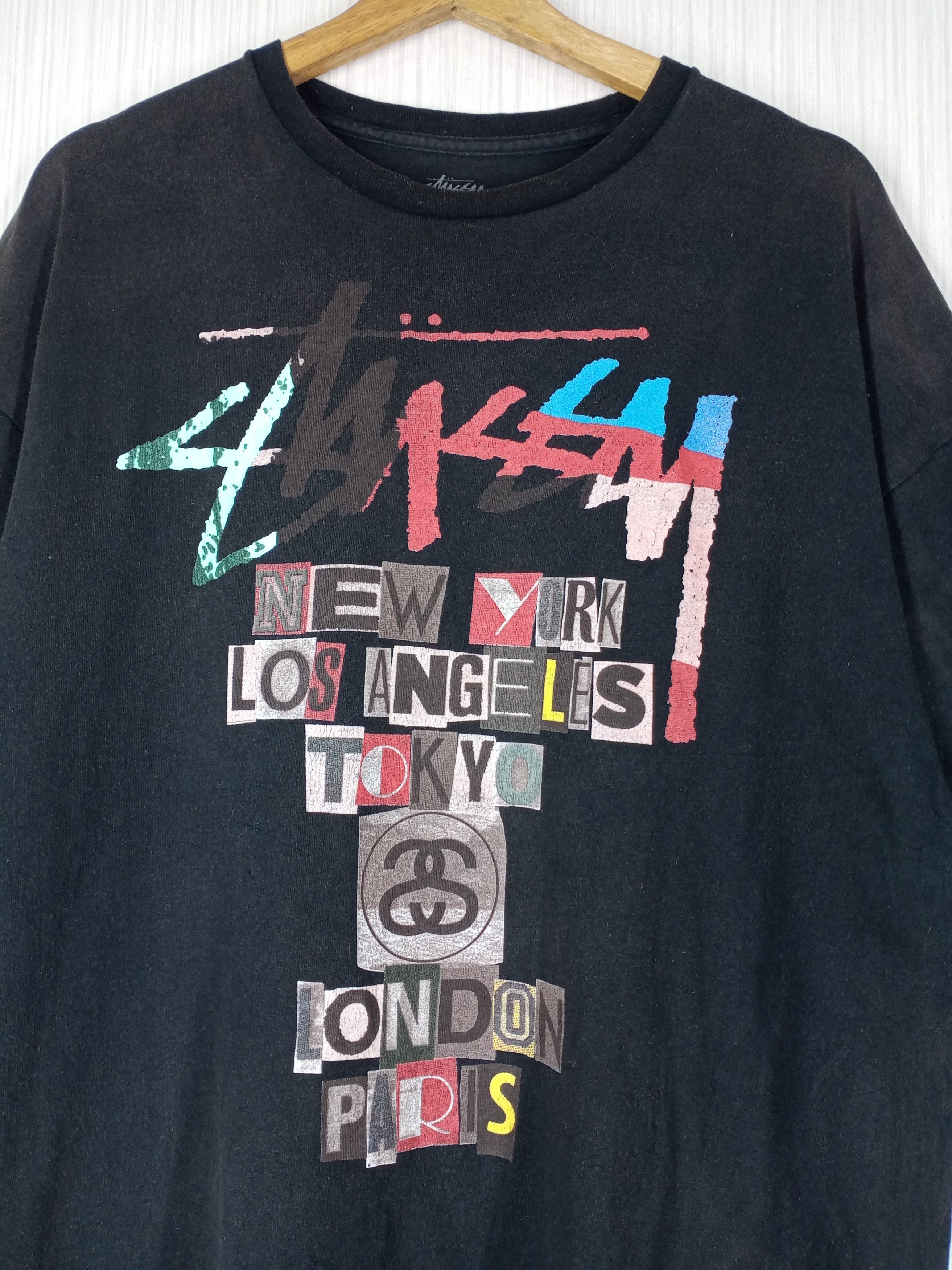 Stussy Stussy International Nice Design Big Logo Tshirt Size US XL / EU 56 / 4 - 3 Thumbnail
