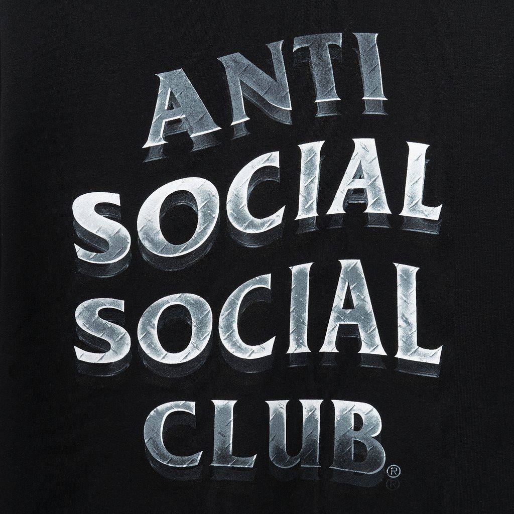 Anti Social Social Club DS Metal Steel ASSC 747K Black Hoodie FTP FOG CDG BAPE KITH Size US L / EU 52-54 / 3 - 5 Thumbnail