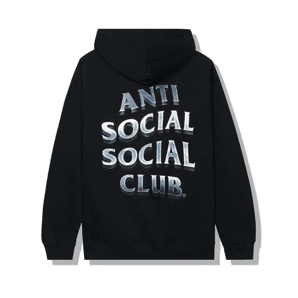 Anti Social Social Club DS Metal Steel ASSC 747K Black Hoodie FTP FOG CDG BAPE KITH Size US L / EU 52-54 / 3 - 2 Thumbnail