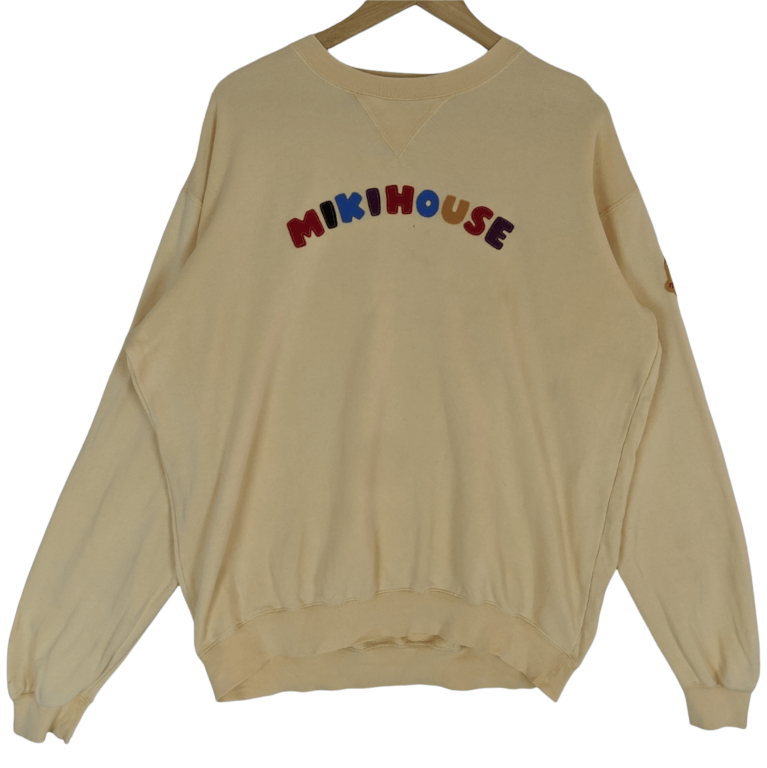 Disney × Mickey Mouse Disney MIKI HOUSE Big Spell Out Jumper Sweatshirt Size US L / EU 52-54 / 3 - 2 Thumbnail