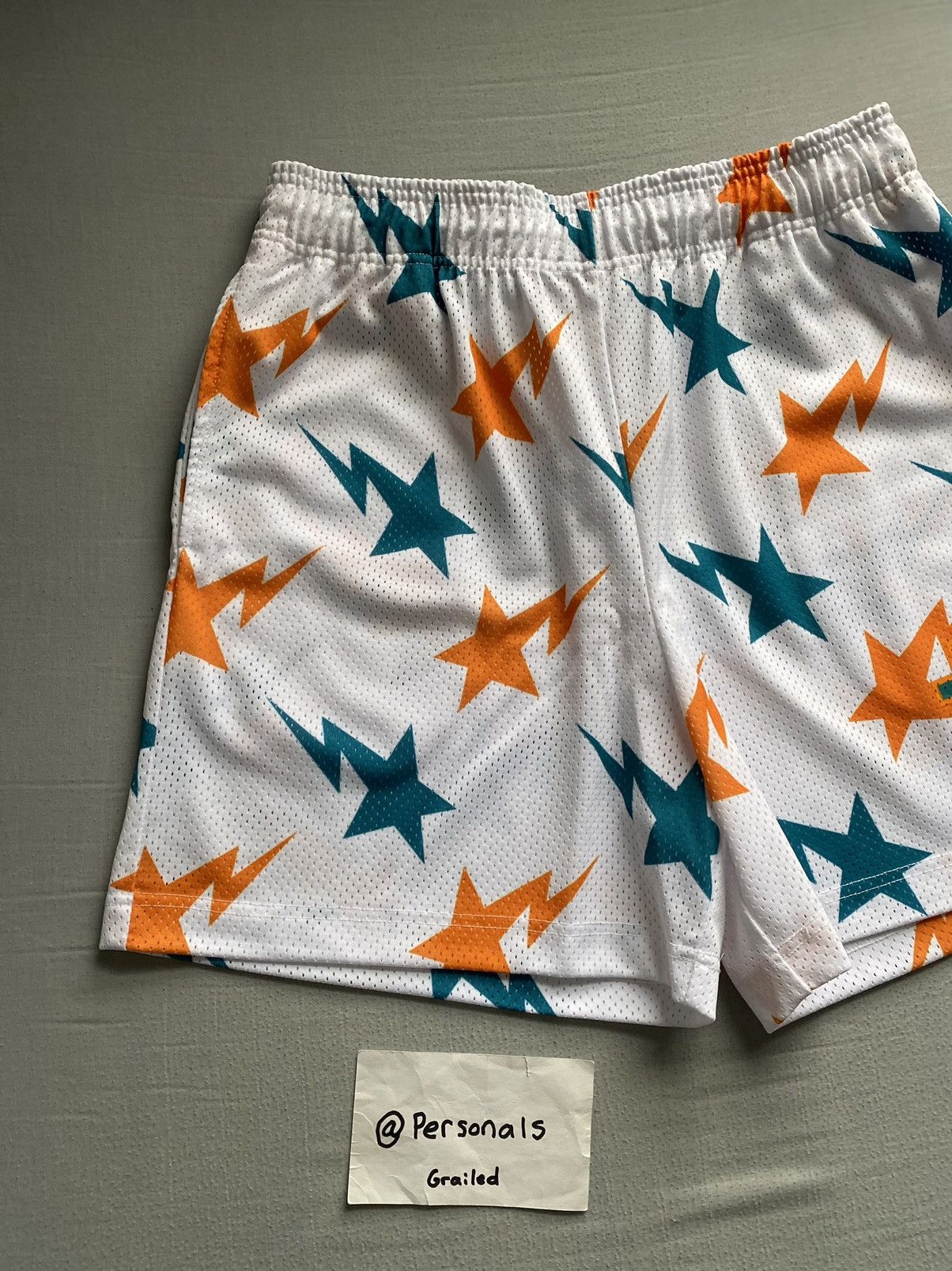 Bape × Eric Emanuel NEW Eric Emanuel x Bape Miami Shorts Large Size US 34 / EU 50 - 4 Thumbnail