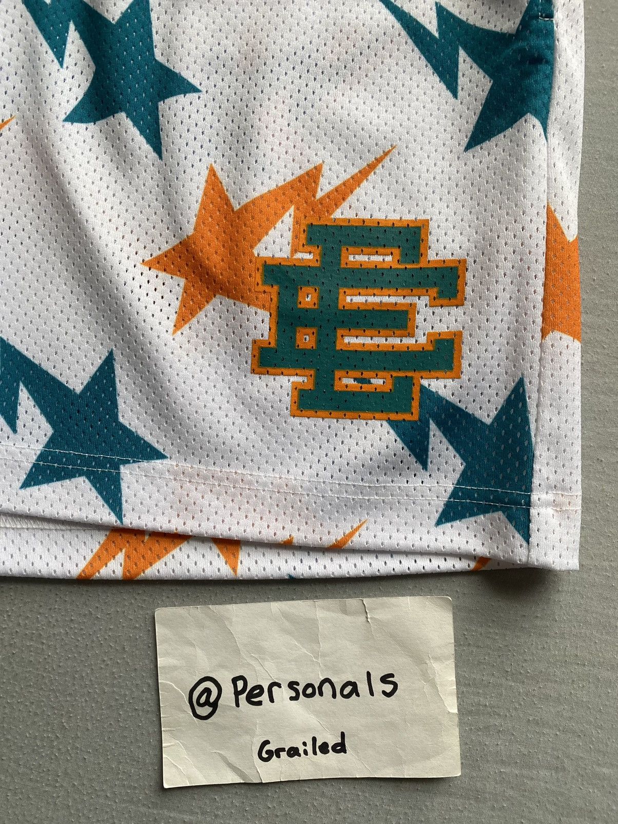Bape × Eric Emanuel NEW Eric Emanuel x Bape Miami Shorts Large Size US 34 / EU 50 - 3 Thumbnail