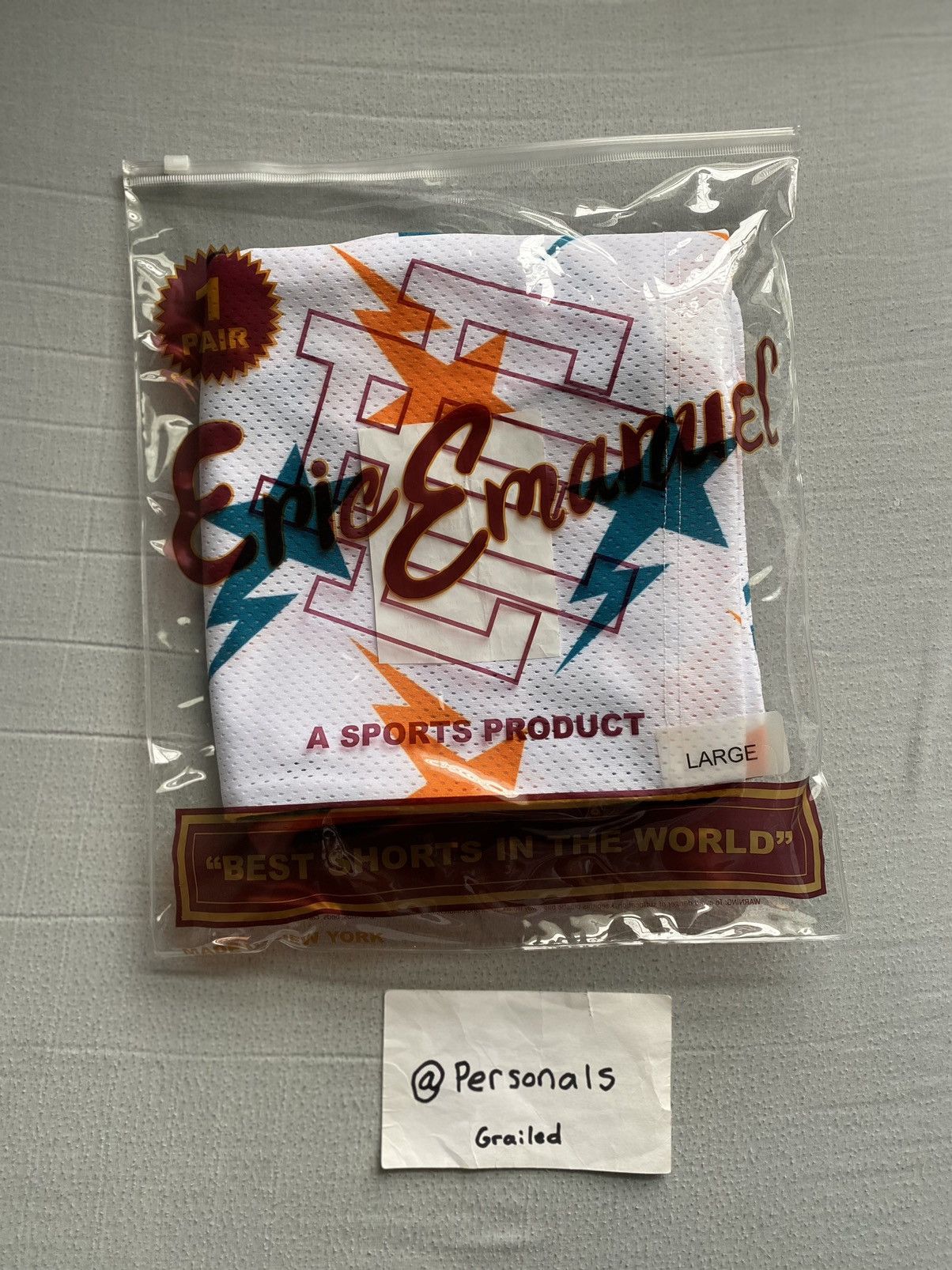 Bape × Eric Emanuel NEW Eric Emanuel x Bape Miami Shorts Large Size US 34 / EU 50 - 14 Thumbnail