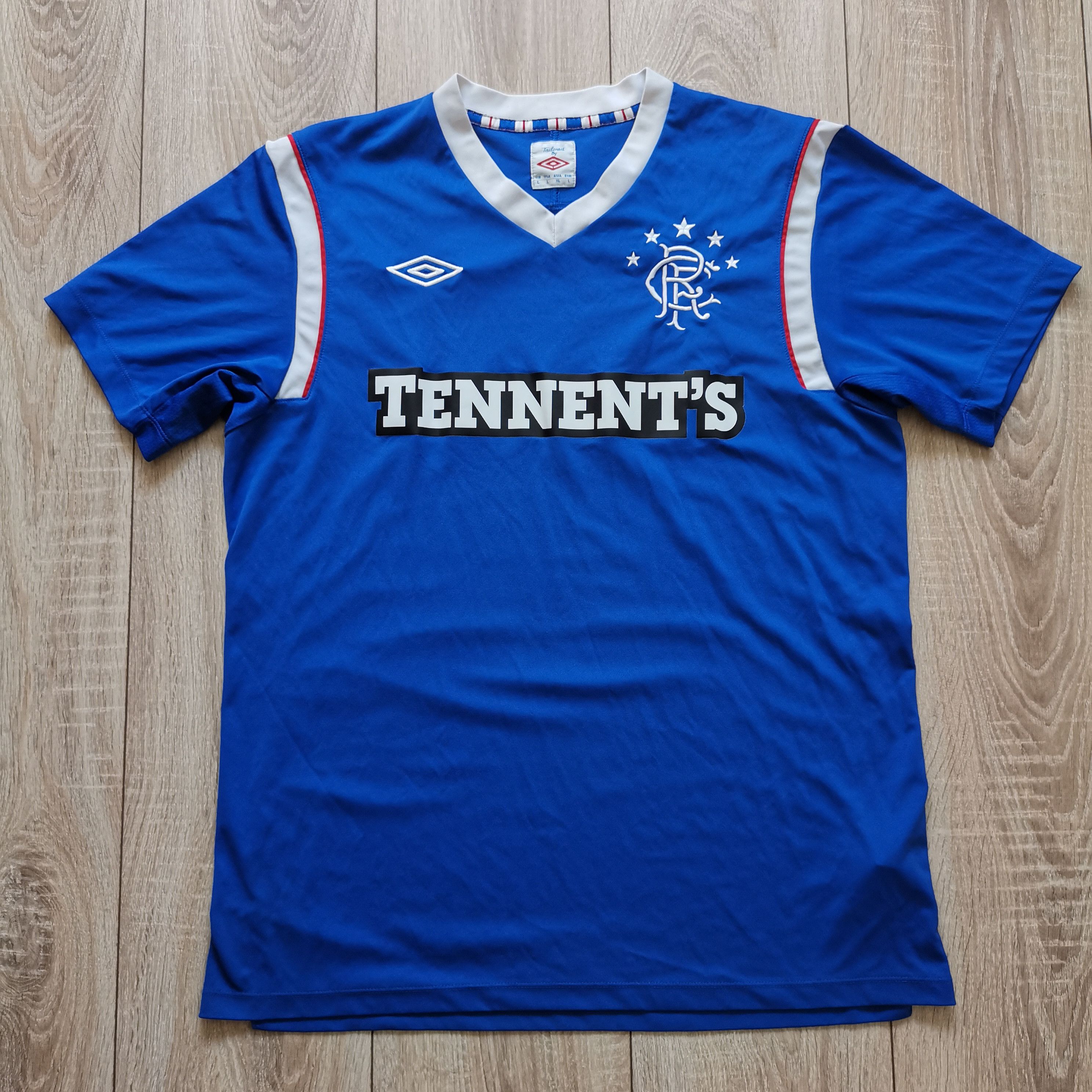 Umbro Umbro Glasgow Rangers 2011/12 football home jersey Size US L / EU 52-54 / 3 - 2 Thumbnail