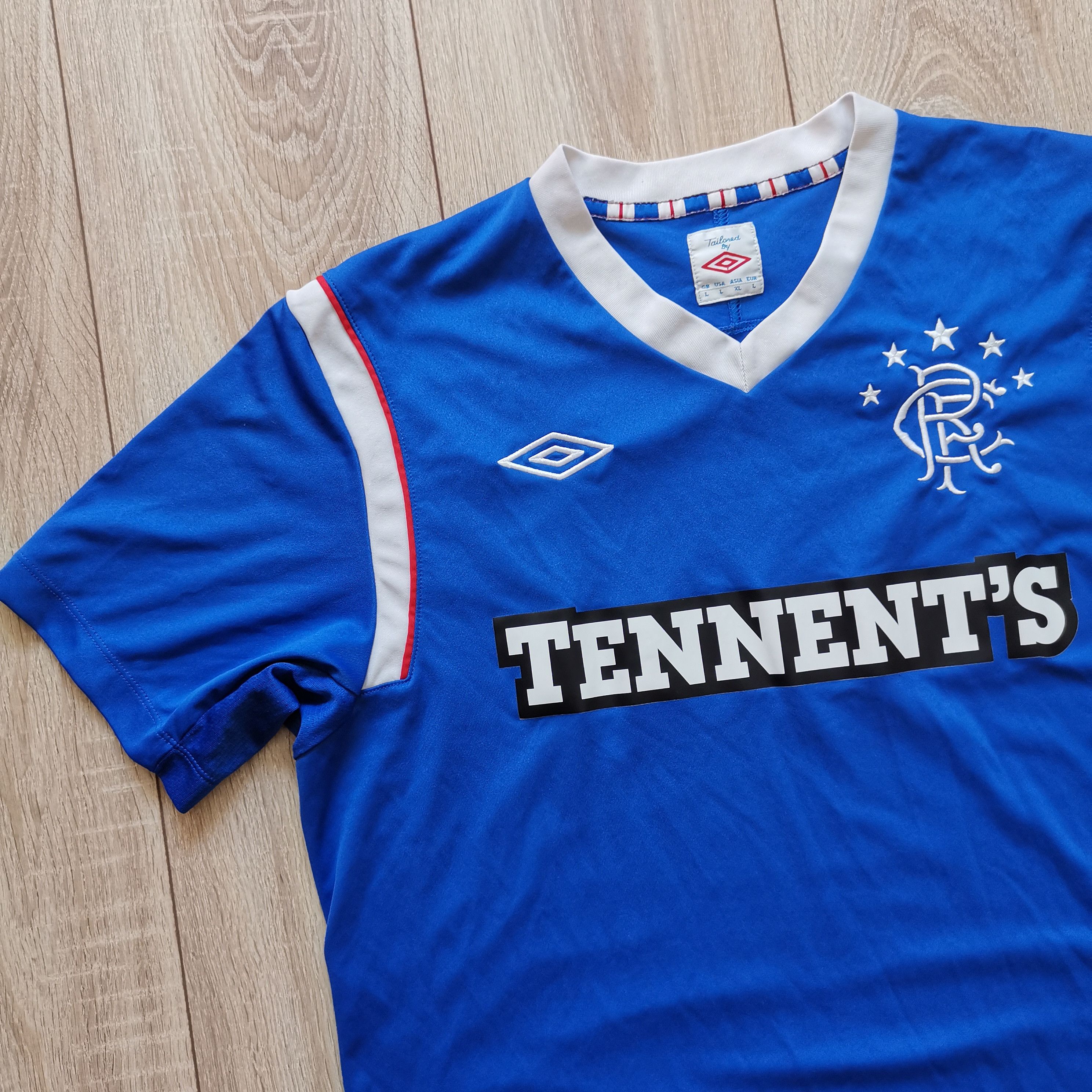 Umbro Umbro Glasgow Rangers 2011/12 football home jersey Size US L / EU 52-54 / 3 - 1 Thumbnail