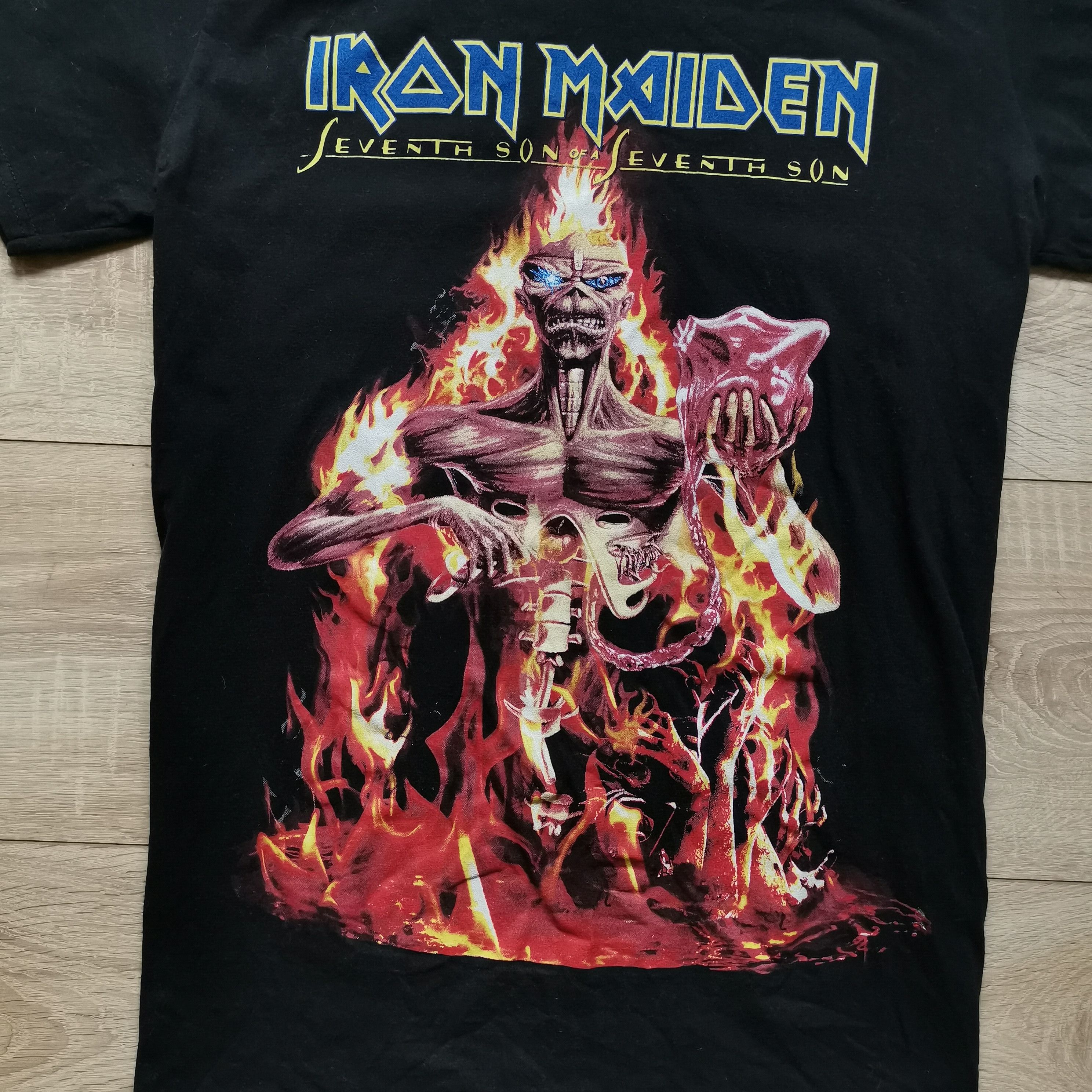 Band Tees × Gildan × Iron Maiden Iron Maiden 2012 seventh son of a seventh son Size US M / EU 48-50 / 2 - 4 Thumbnail